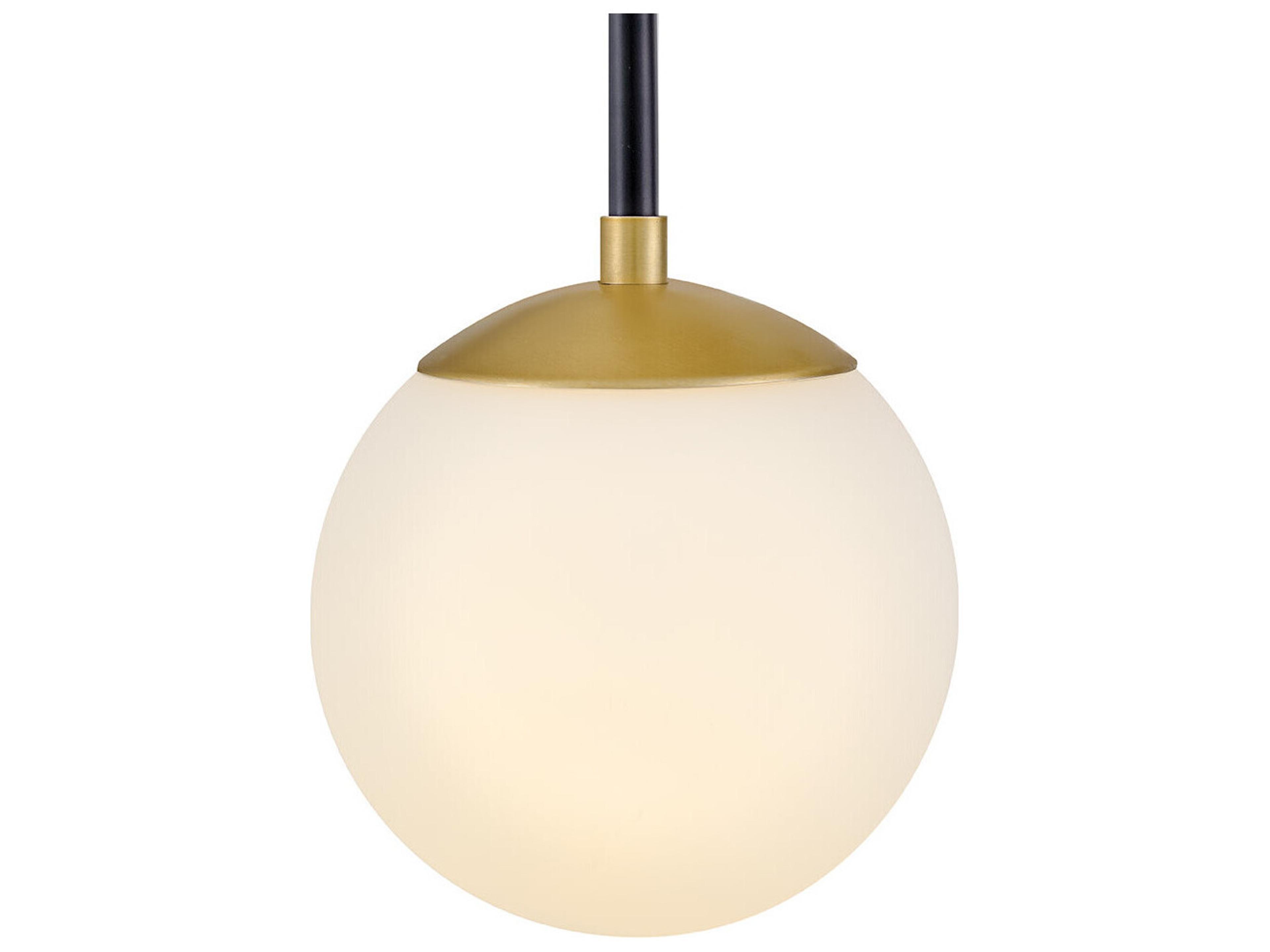 Lark Living Auggie 1-Light Black Lacquered Brass Wall Sconce