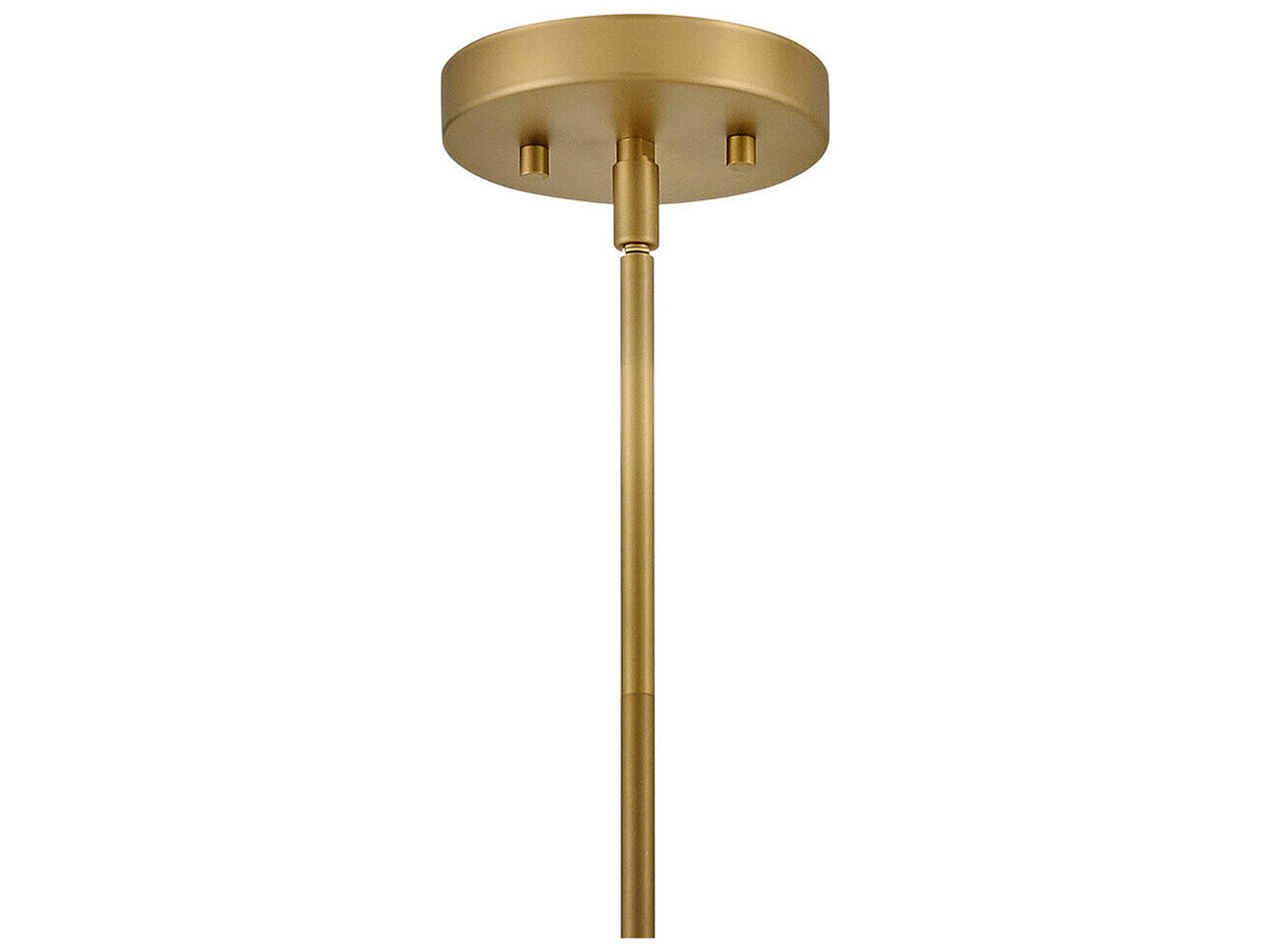 Lark Living Lucy 1-Light Black Lacquered Brass Mini Pendant