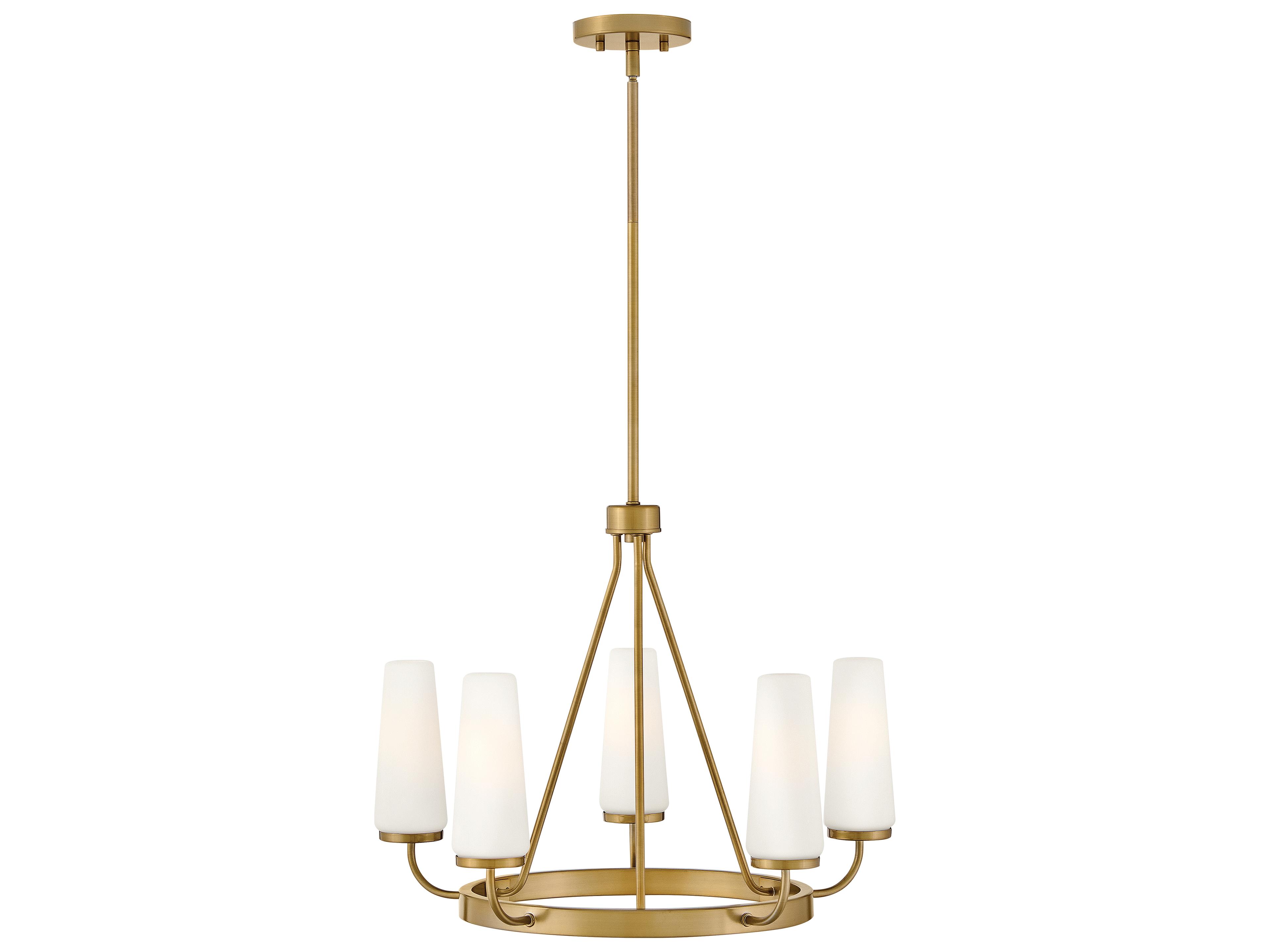 Selma 5-Light Gold Chandelier