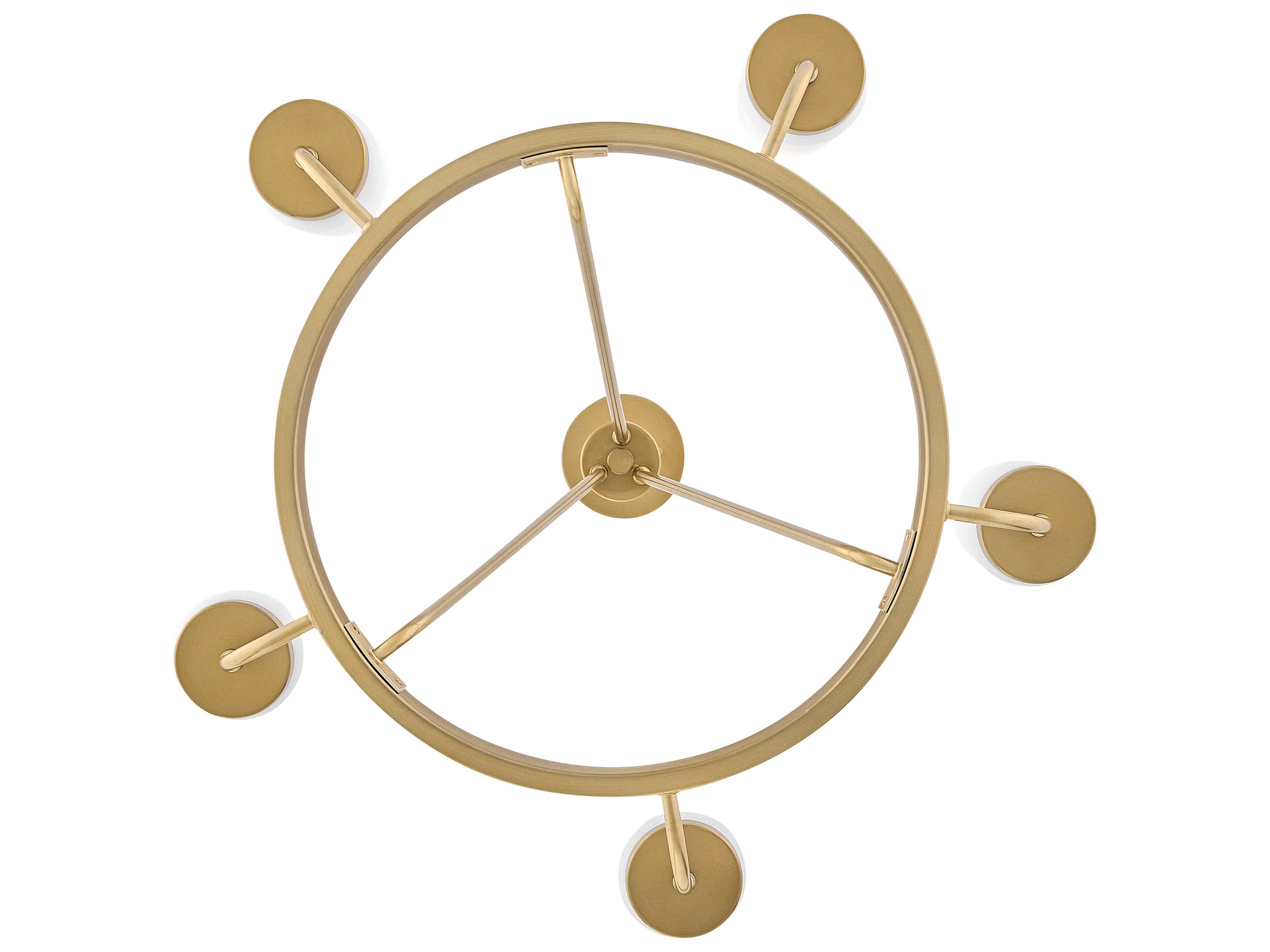 Lark Living Selma 5-Light Gold Chandelier