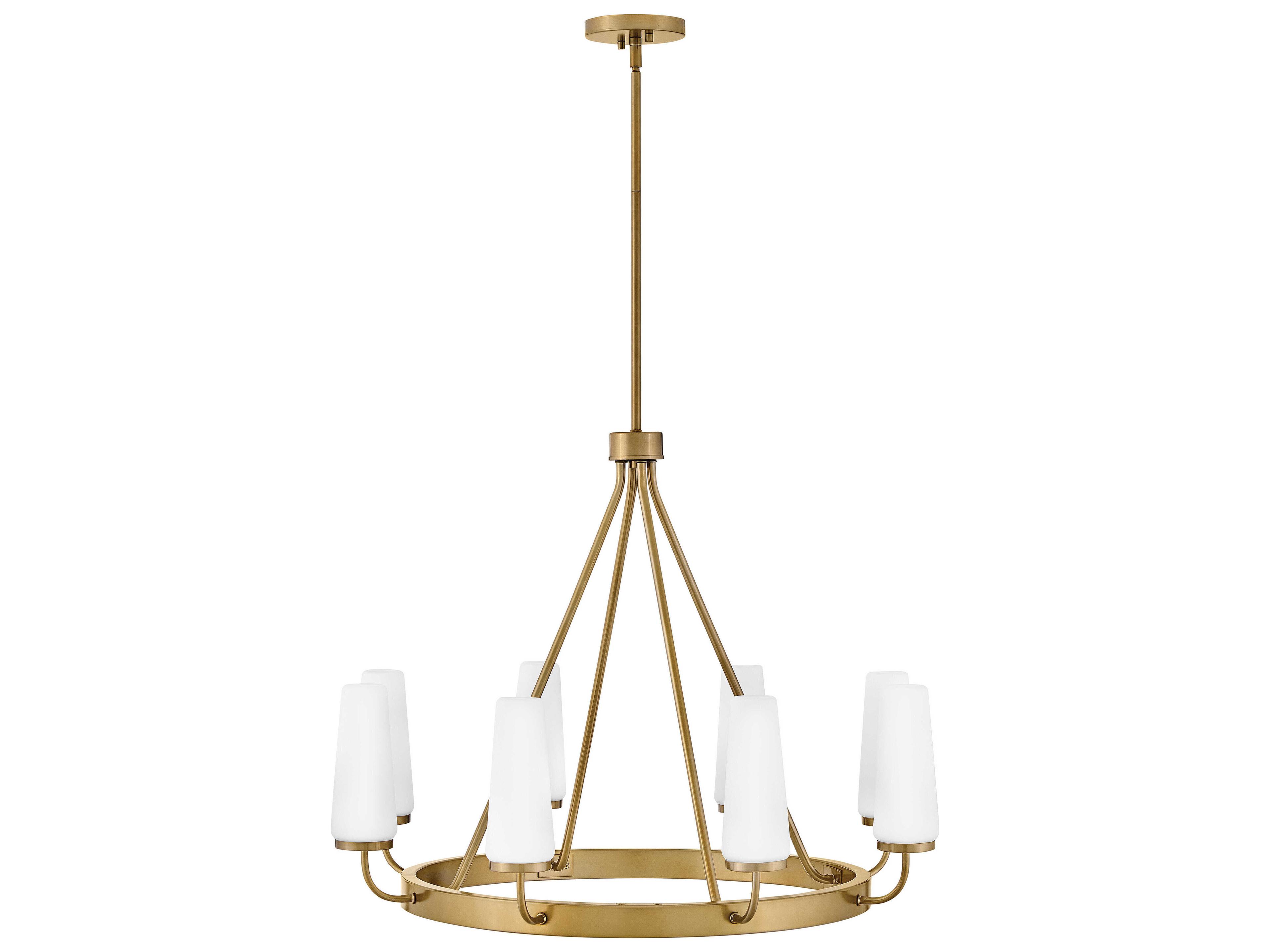 Lark Living Selma 8-Light Gold Chandelier