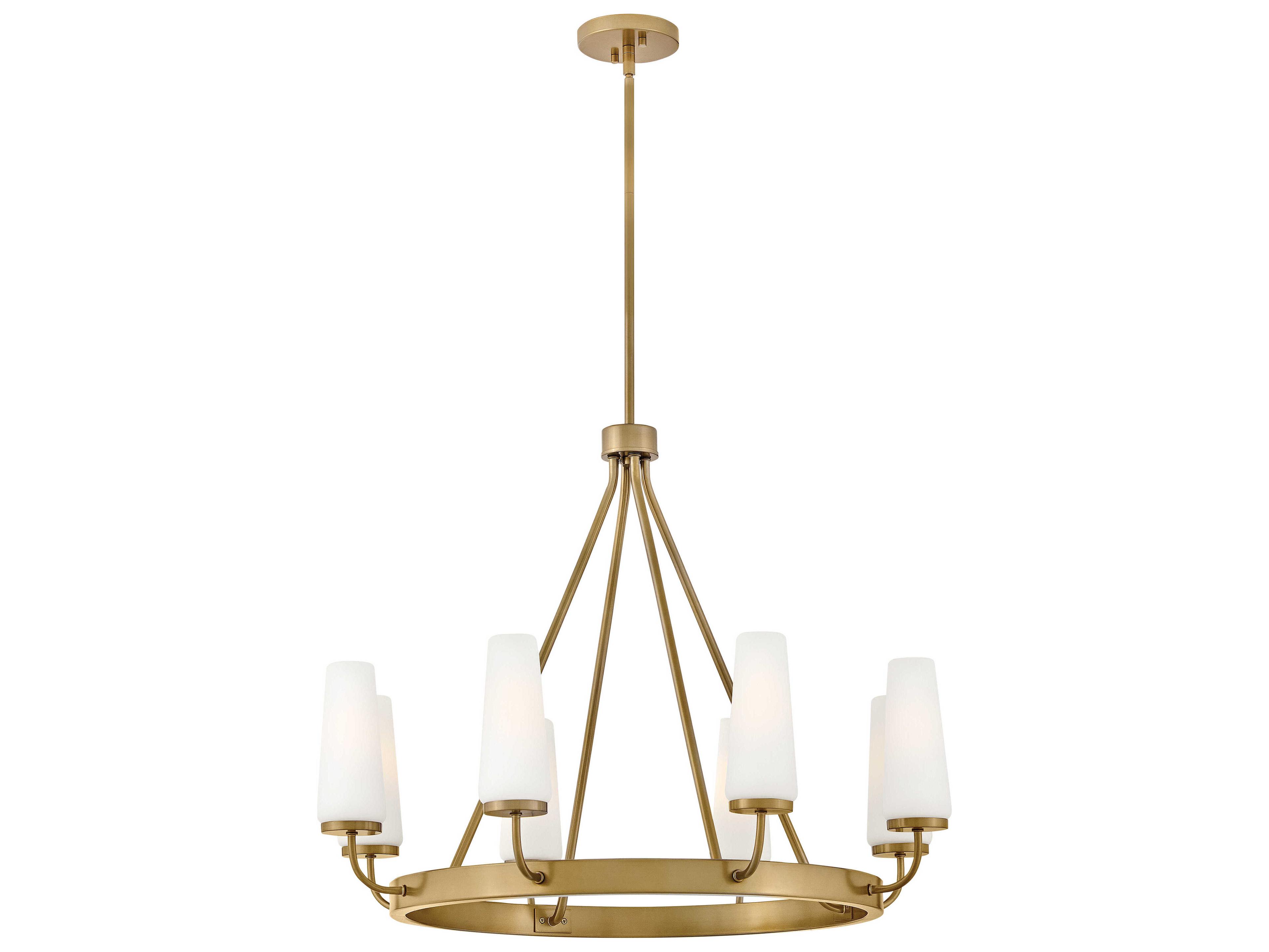 Lark Living Selma 8-Light Gold Chandelier