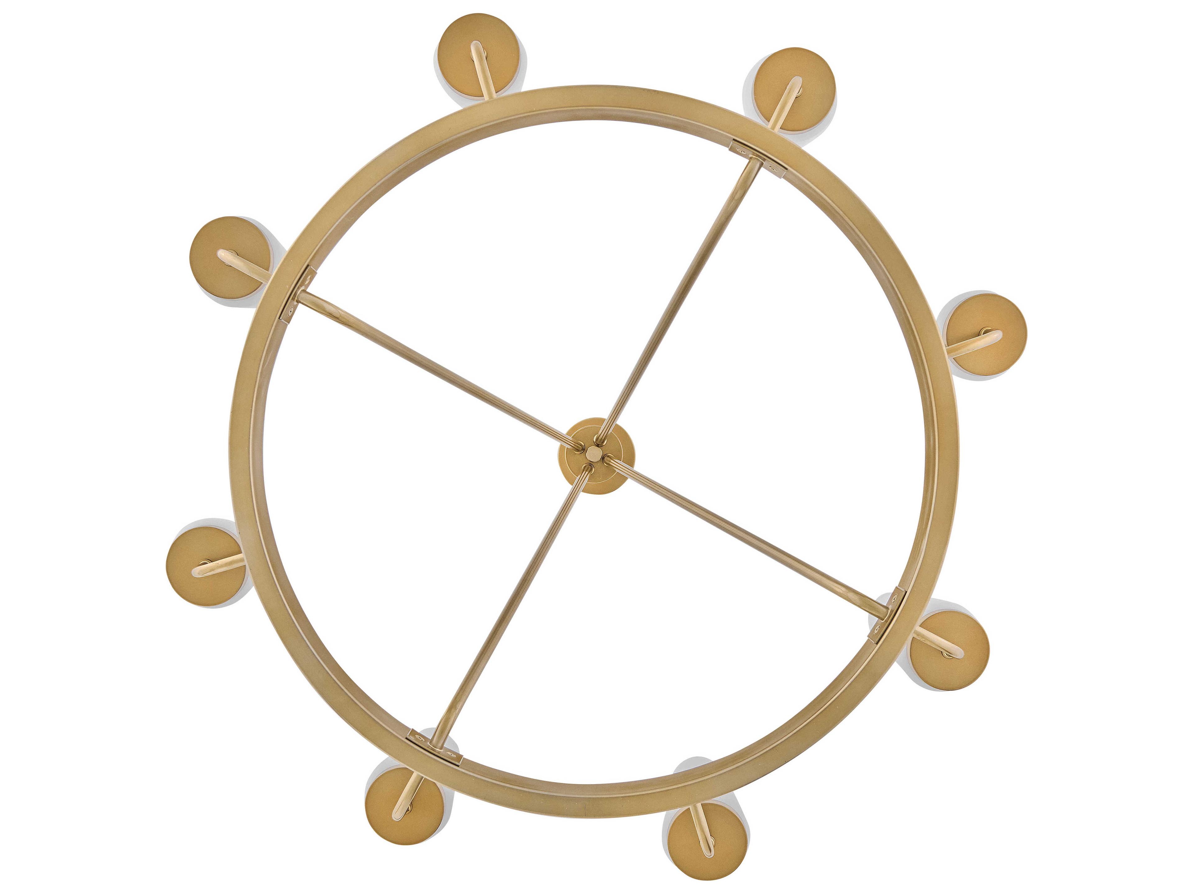 Lark Living Selma 8-Light Gold Chandelier