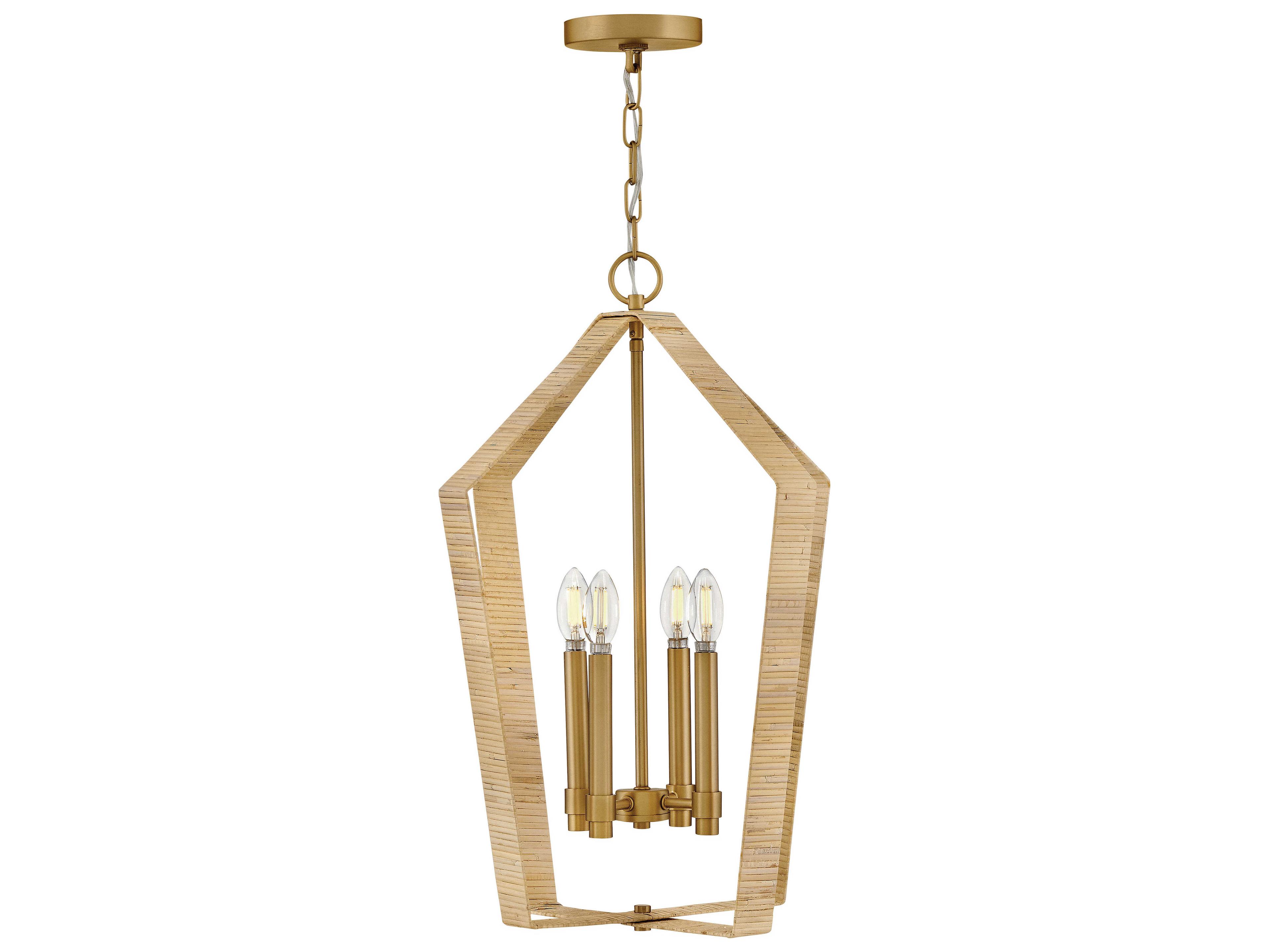Lark Living Sammi 4-Light Lacquered Brass Pendant