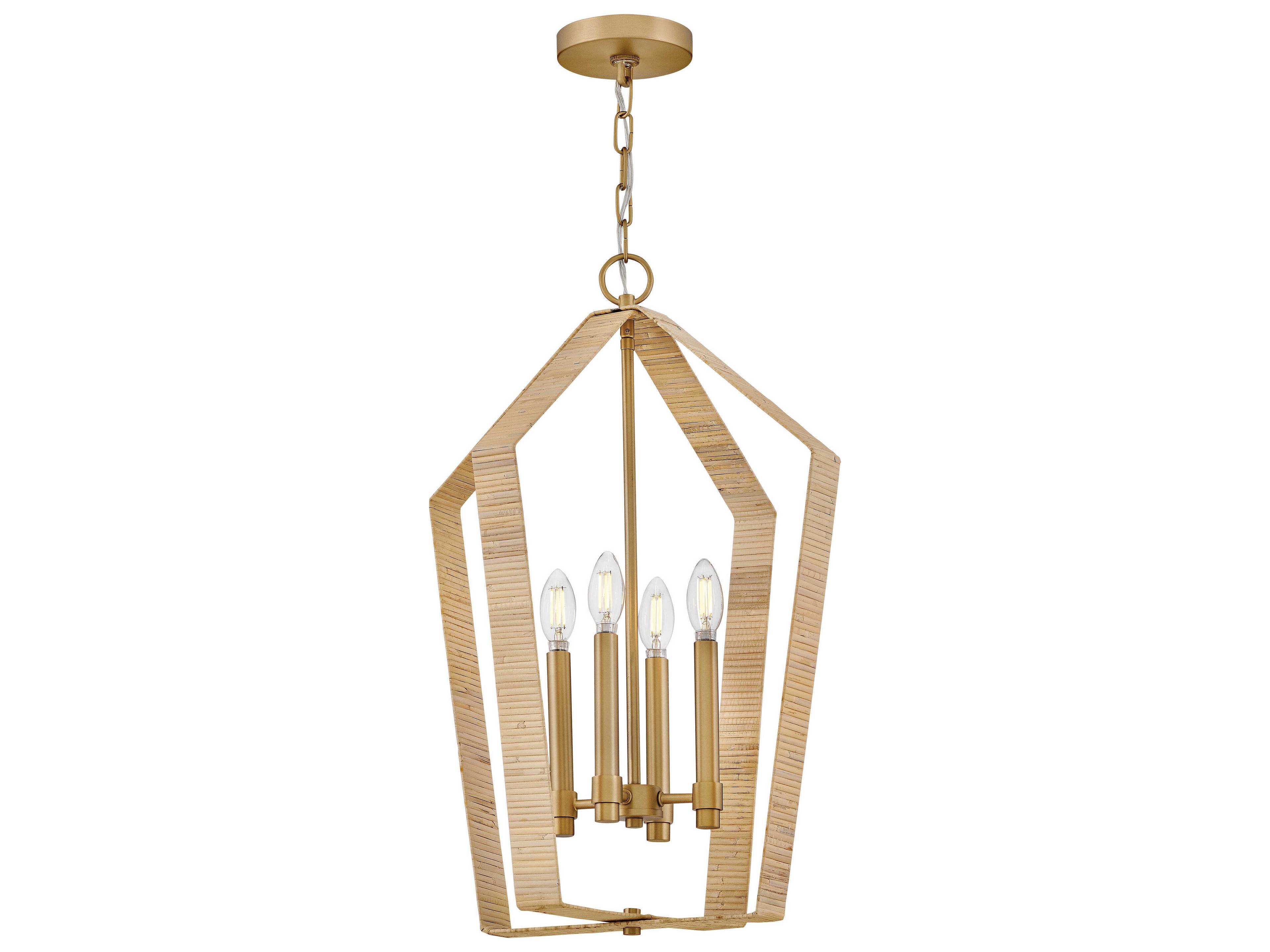 Lark Living Sammi 4-Light Lacquered Brass Pendant