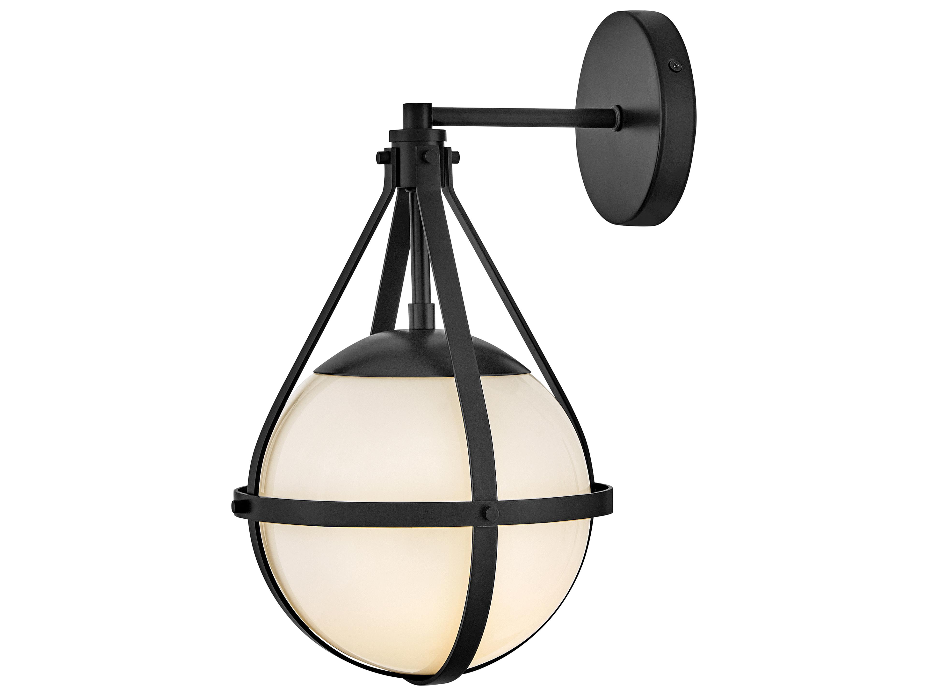 Colby 1-Light Black Wall Sconce