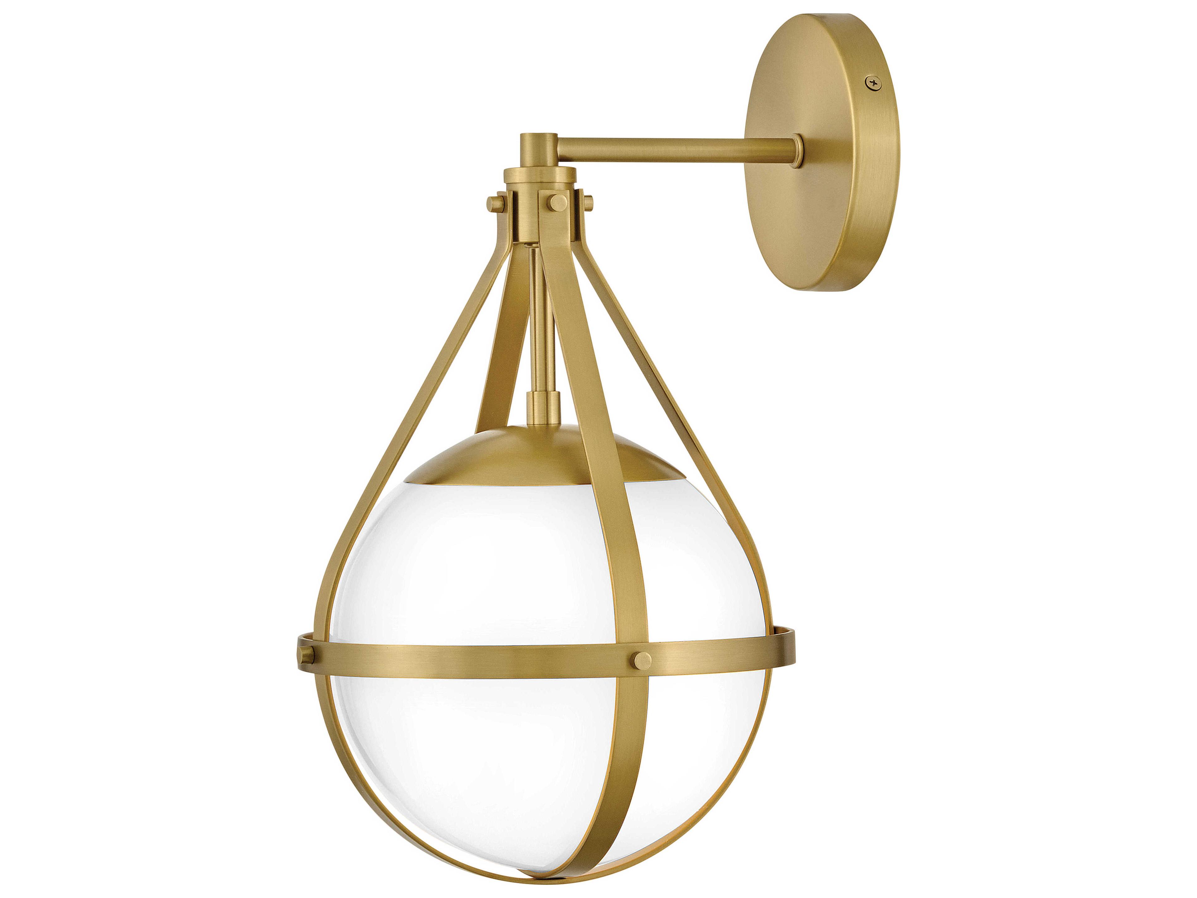 Lark Living Colby 1-Light Lacquered Brass Wall Sconce