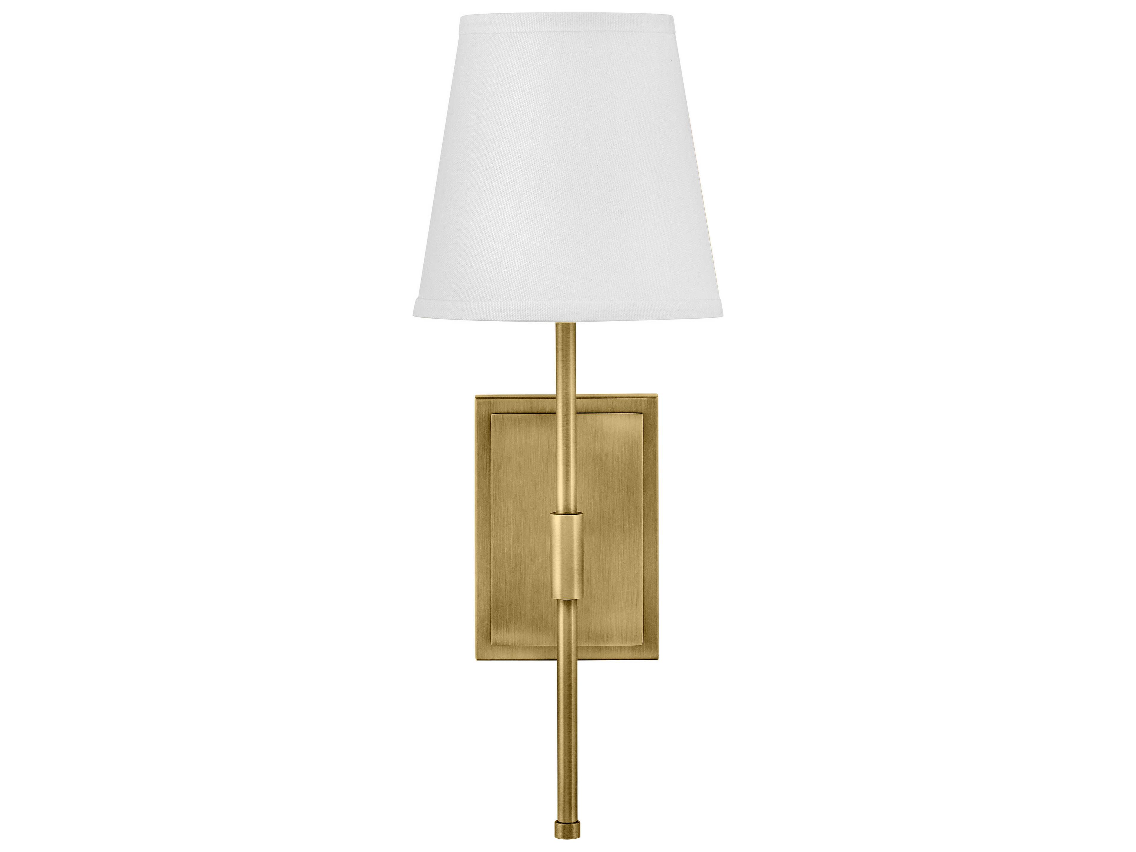Lark Living Beale 1-Light Lacquered Brass Wall Sconce