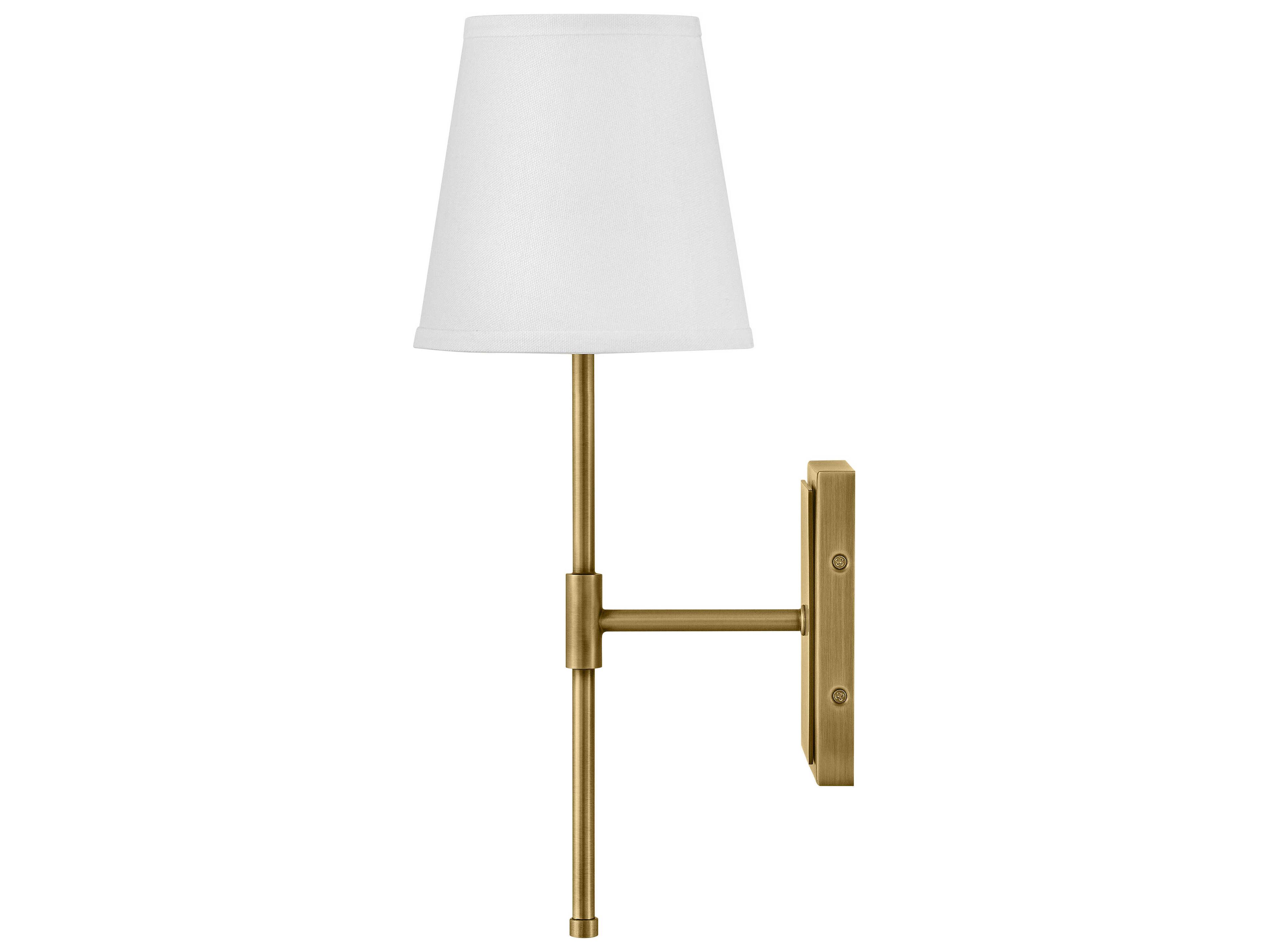 Lark Living Beale 1-Light Lacquered Brass Wall Sconce