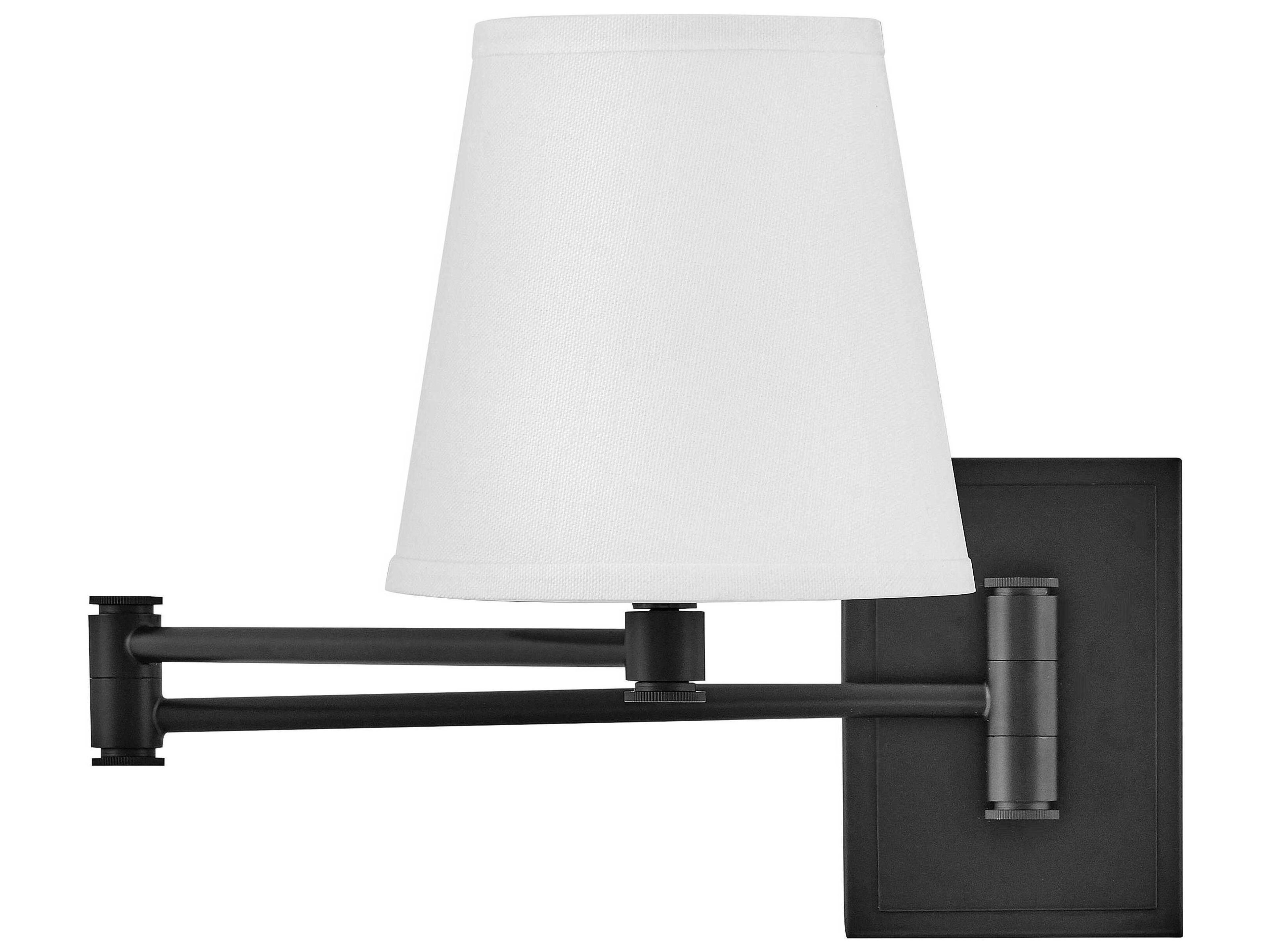 Lark Living Beale 1-Light Black Swing Wall Sconce