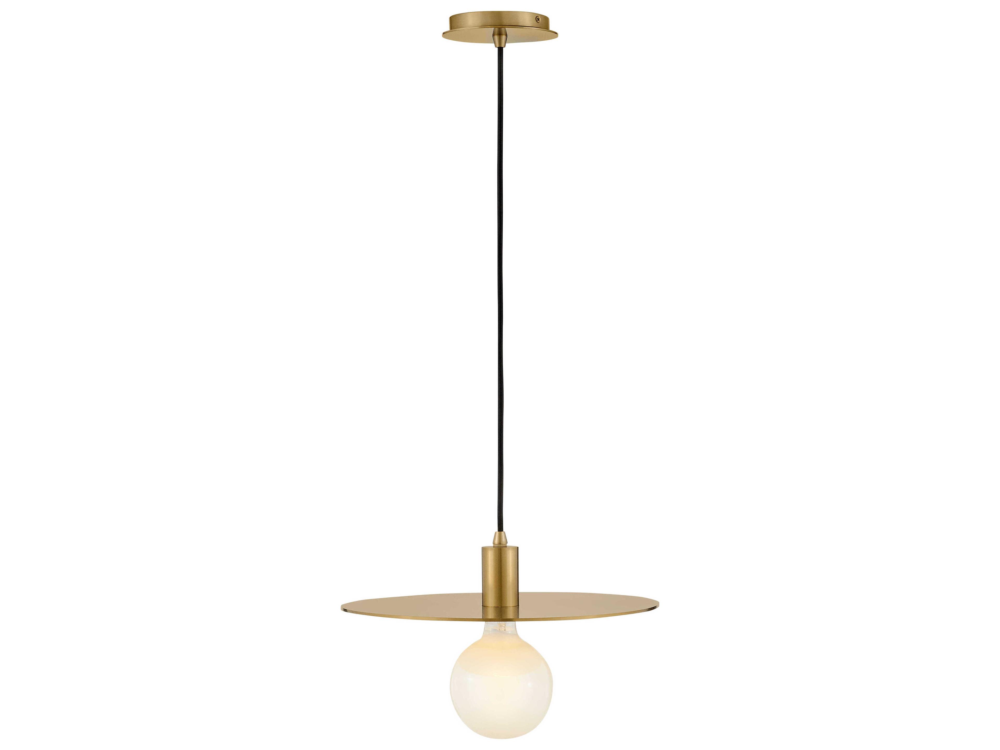 Lark Living Lulu 1-Light Lacquered Brass Pendant