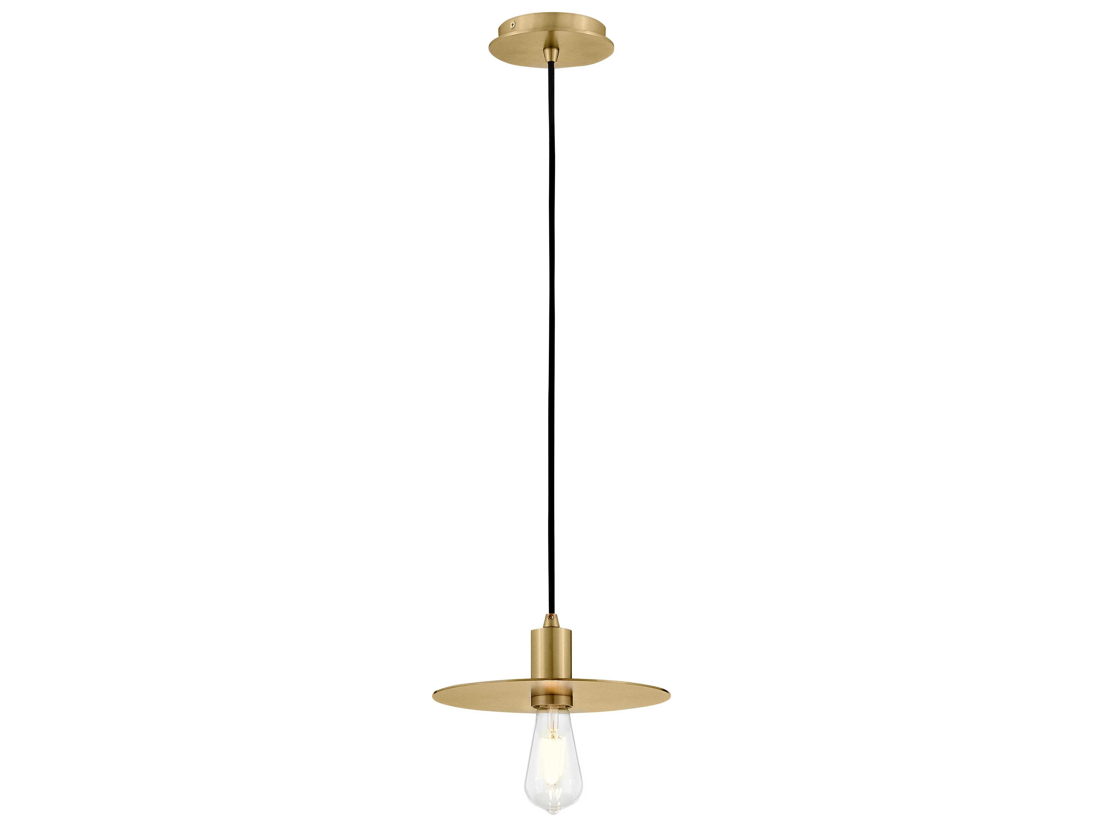 Lark Living Lulu 1-Light Lacquered Brass Mini Pendant