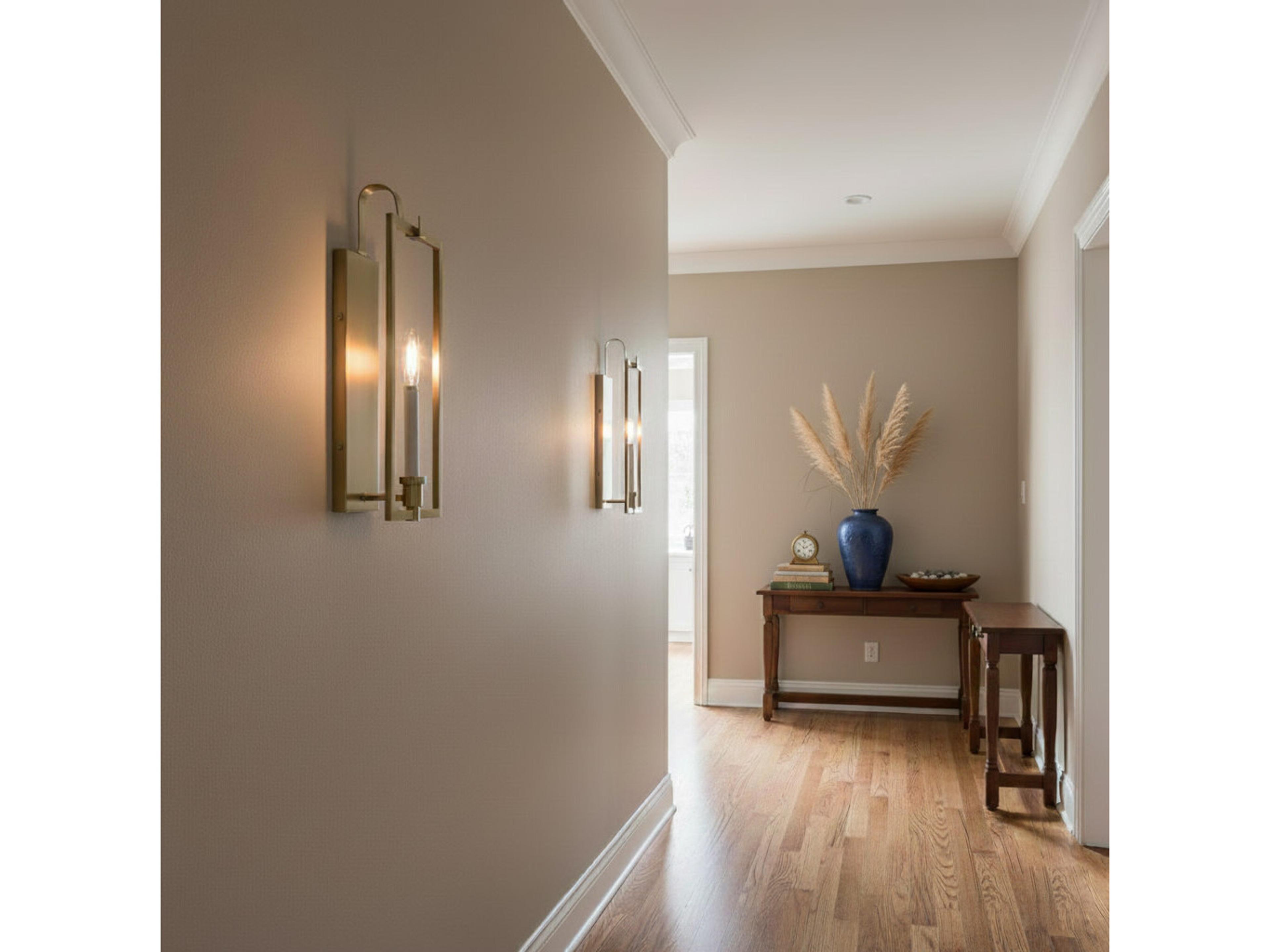 Lark Living Stassi 1-Light Lacquered Brass Wall Sconce
