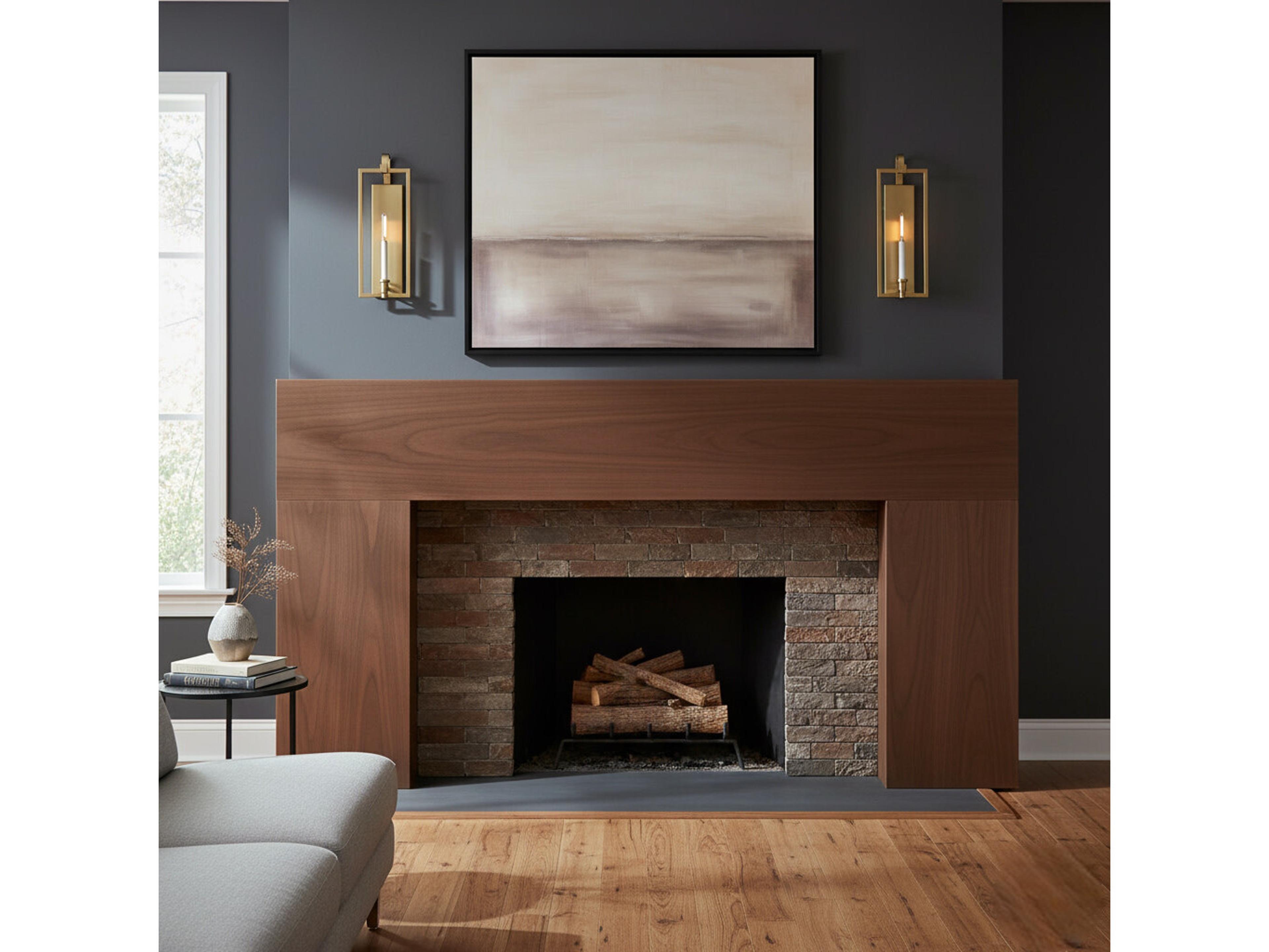 Lark Living Stassi 1-Light Lacquered Brass Wall Sconce