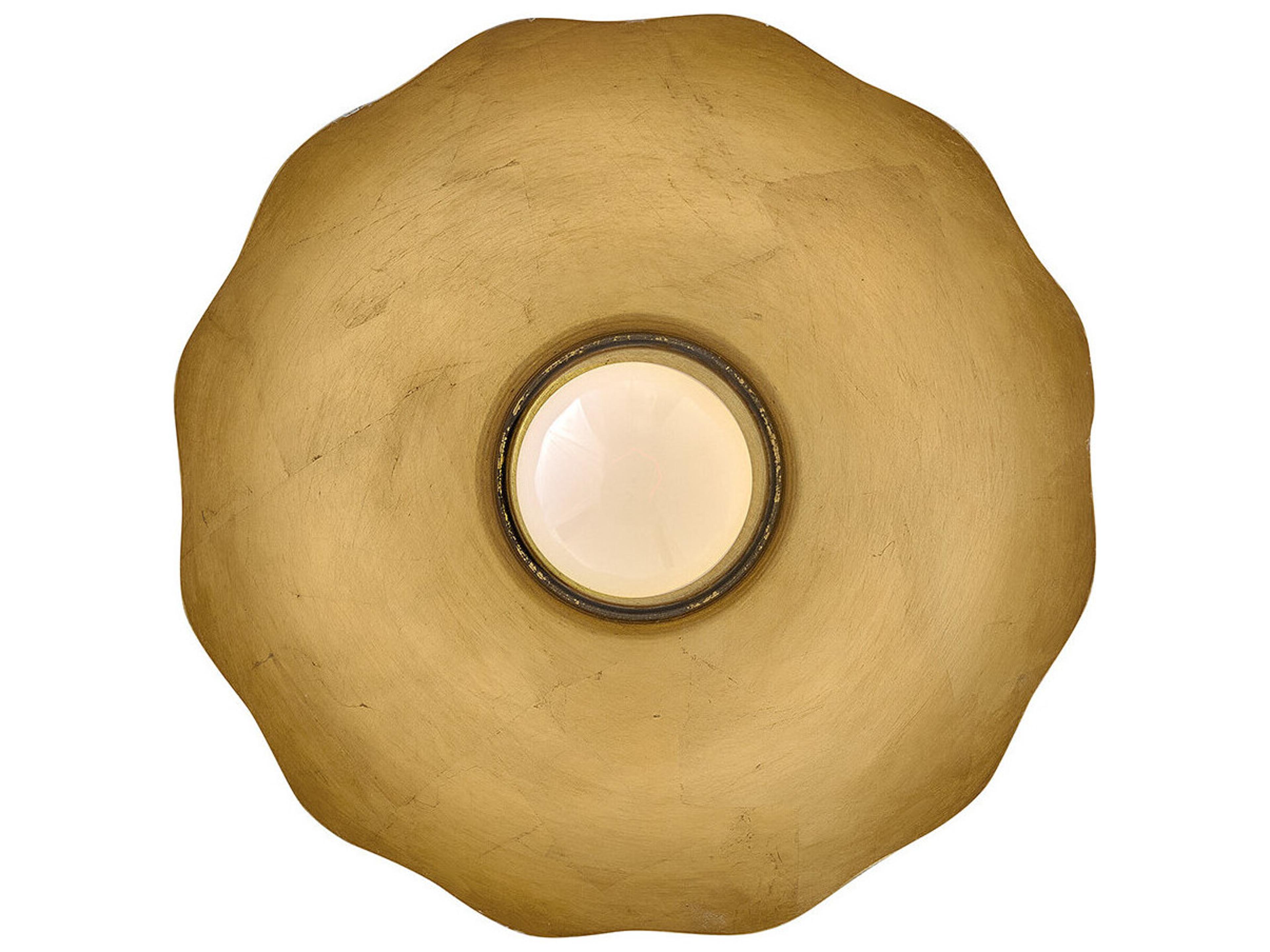 Lark Living Darla 1-Light Textured Plaster White Dome Flush Mount