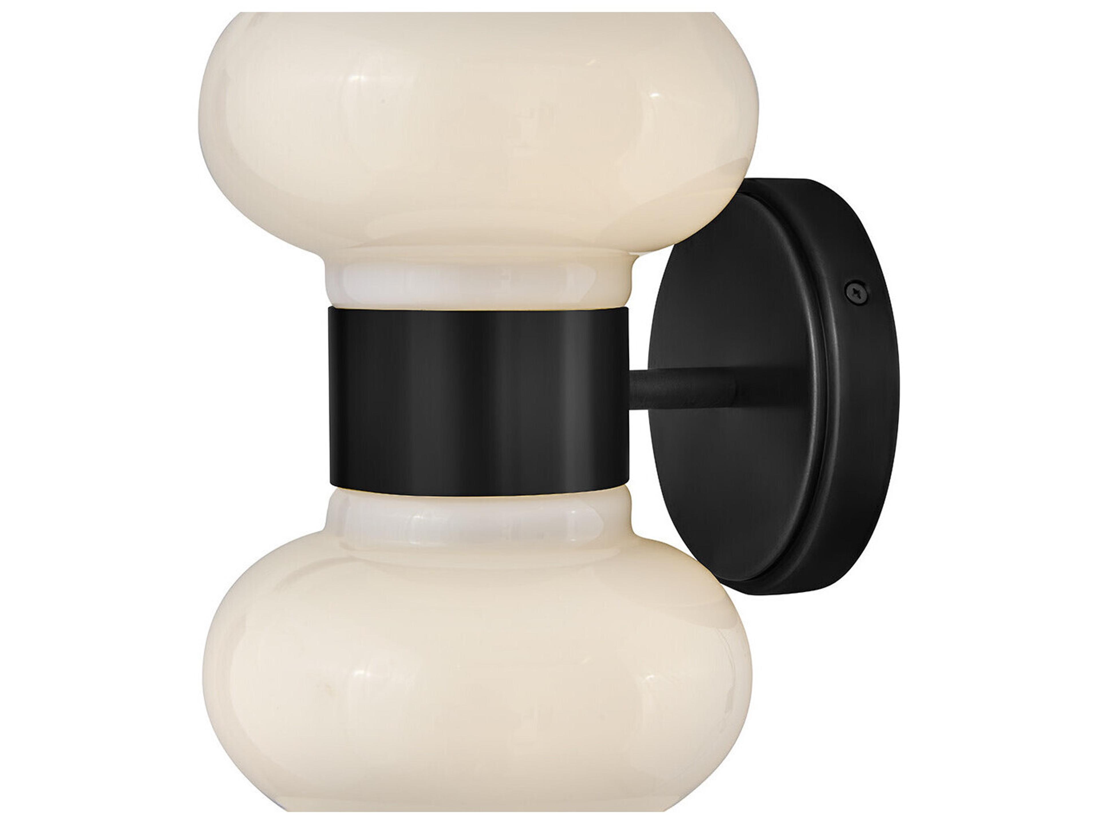 Lark Living Nadia 2-Light Black Wall Sconce
