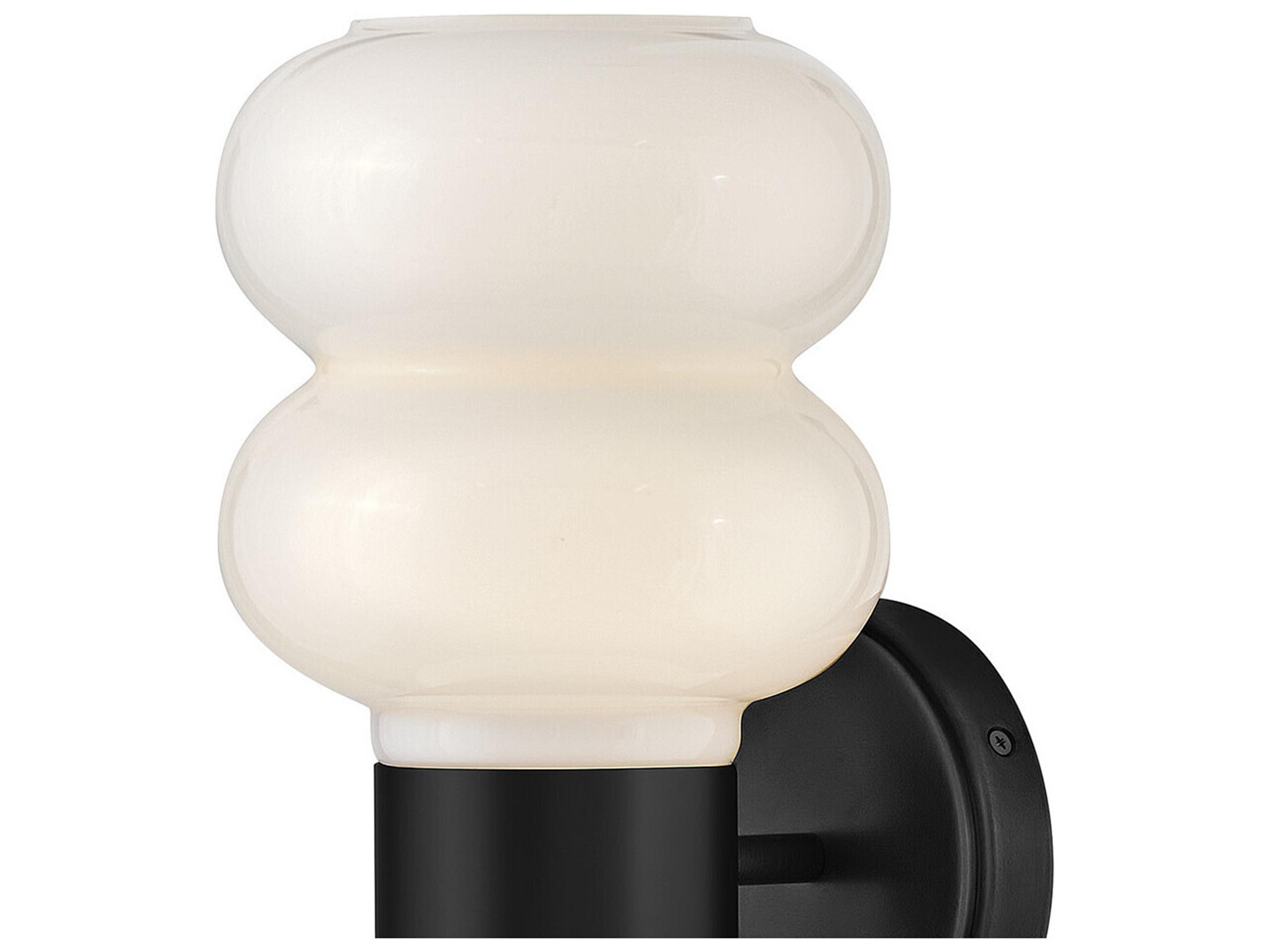 Lark Living Nadia 2-Light Black Wall Sconce