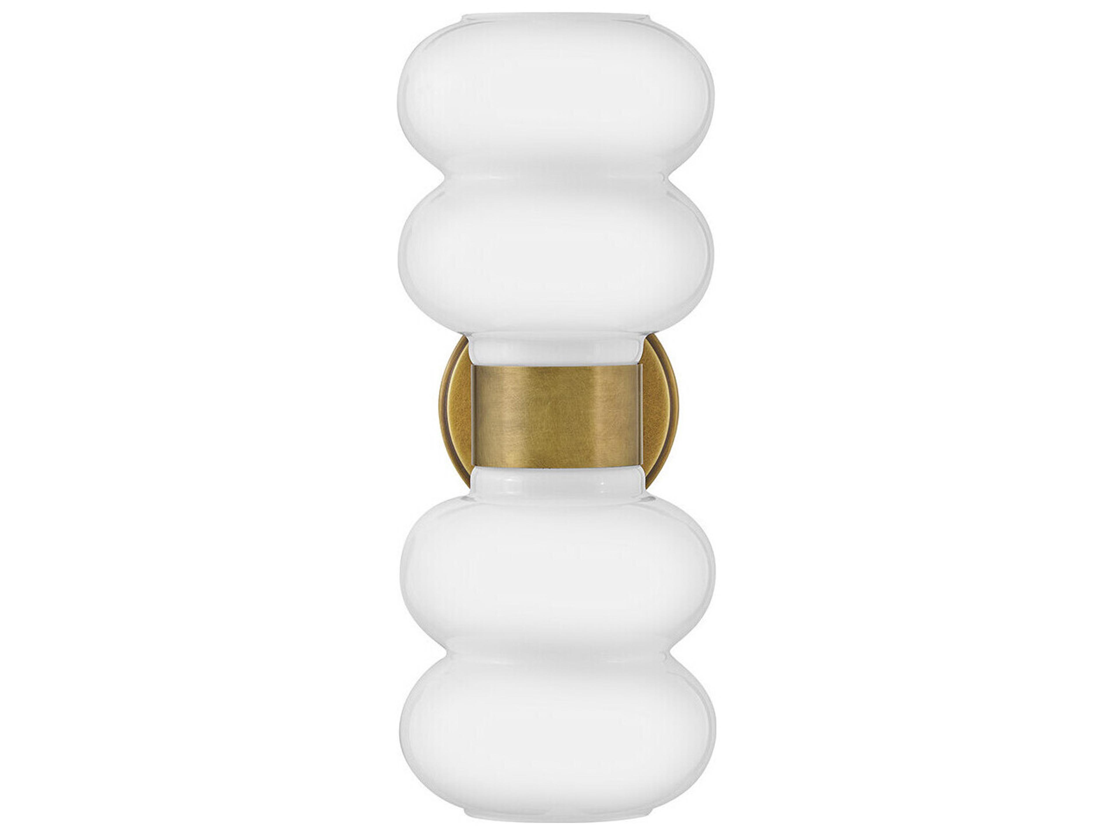 Lark Living Nadia 2-Light Lacquered Brass Wall Sconce