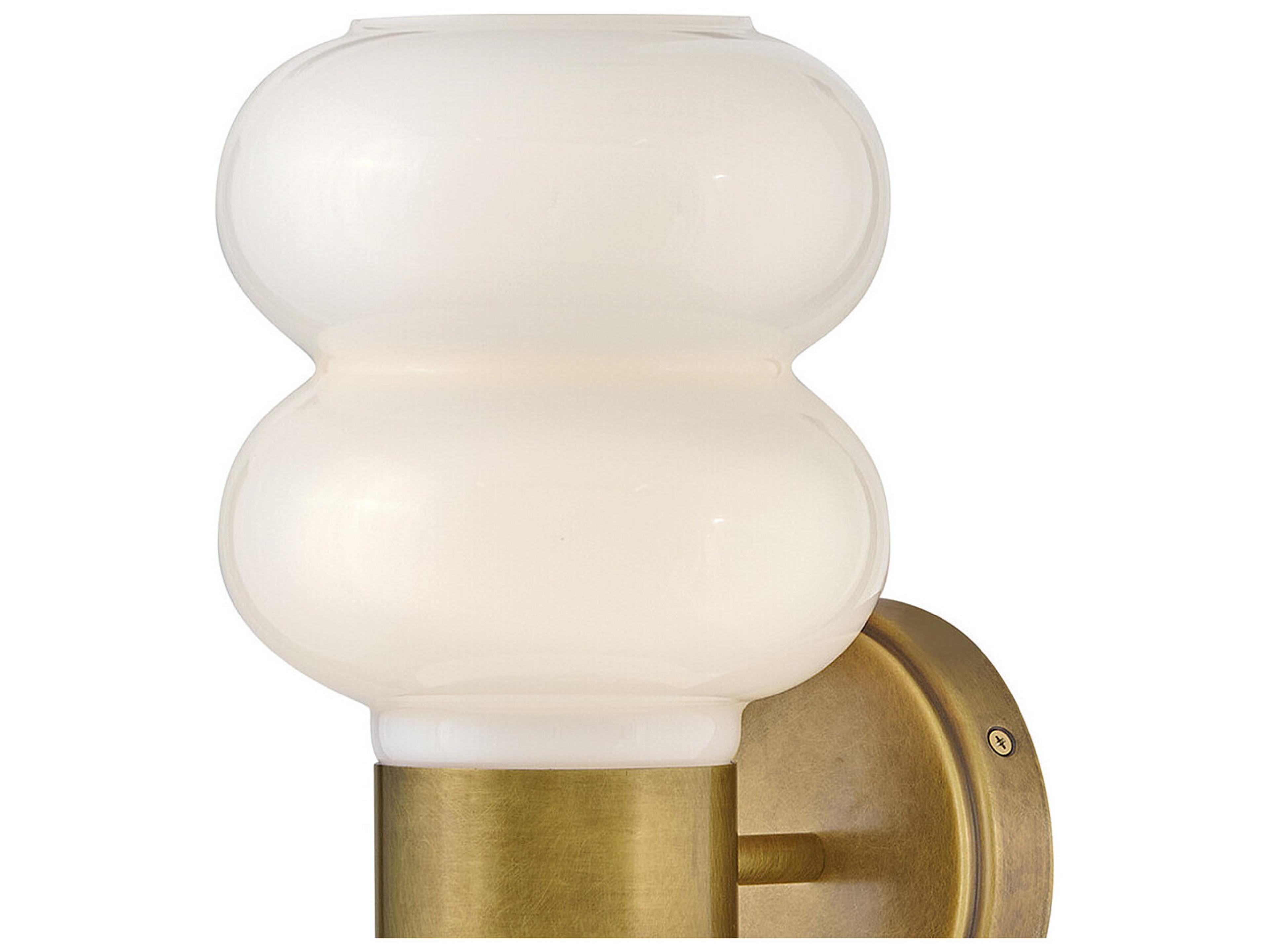 Lark Living Nadia 2-Light Lacquered Brass Wall Sconce