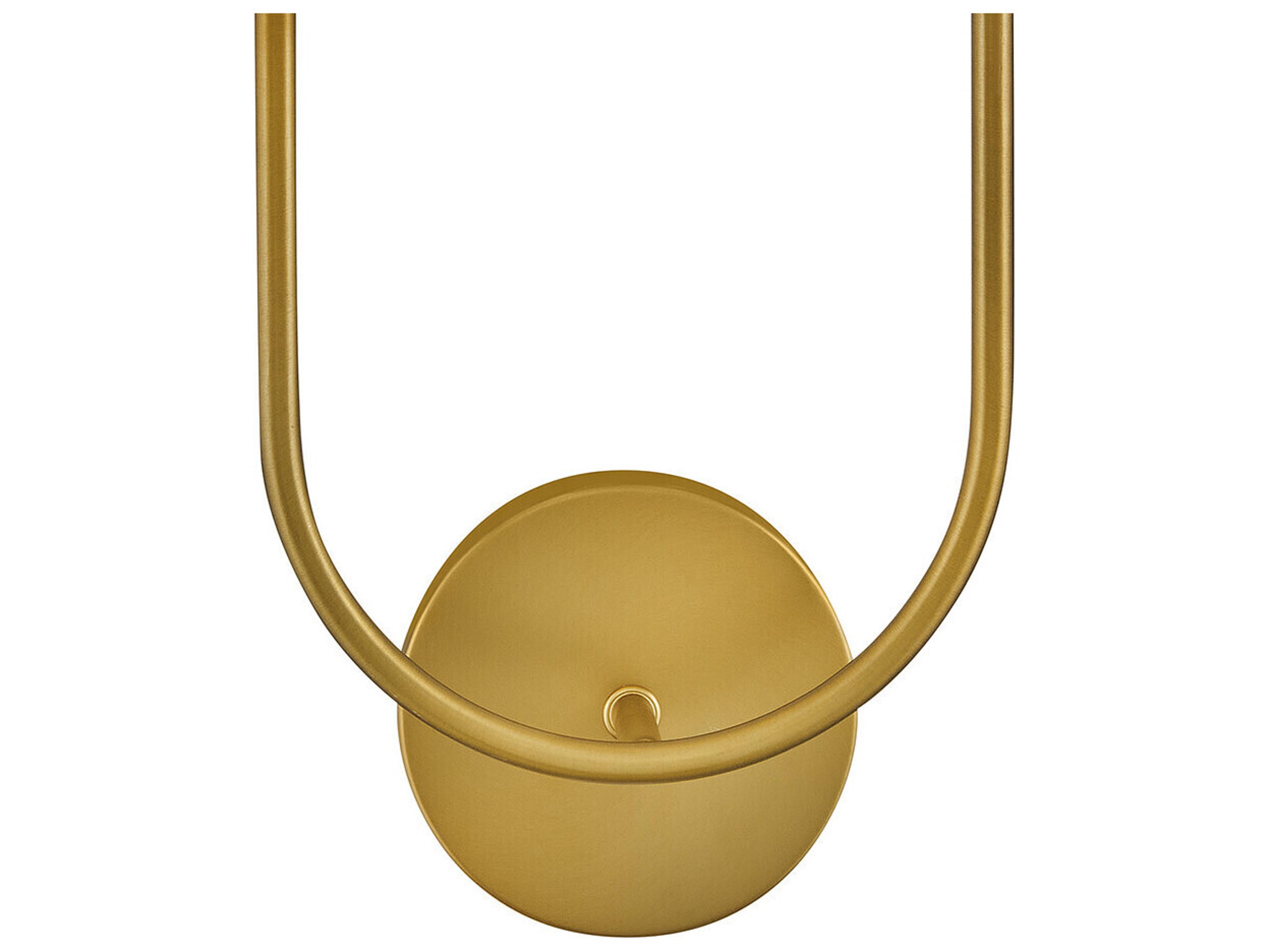 Lark Living Cora 2-Light Lacquered Brass Wall Sconce