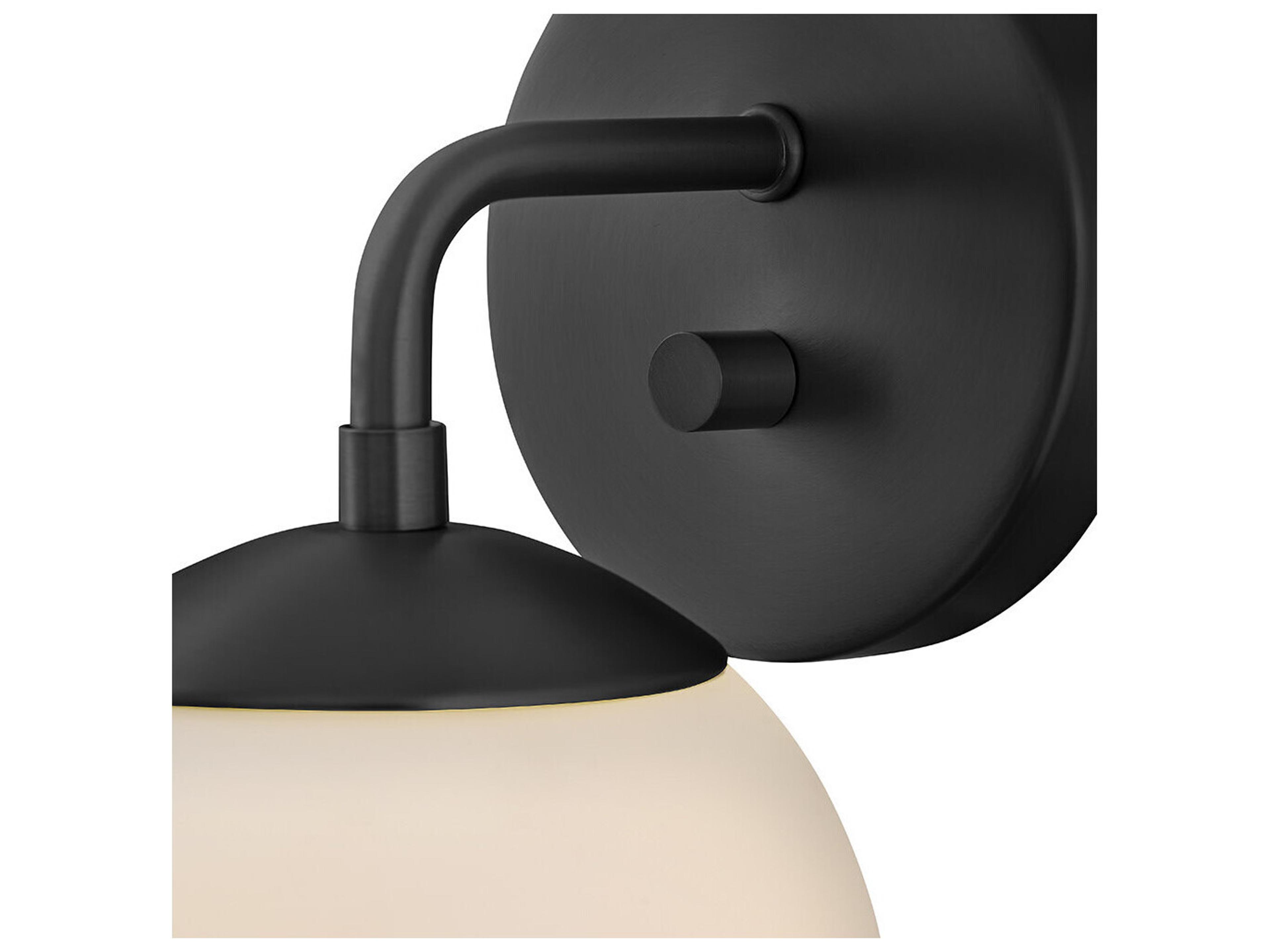 Lark Living Julep 1-Light Black Wall Sconce