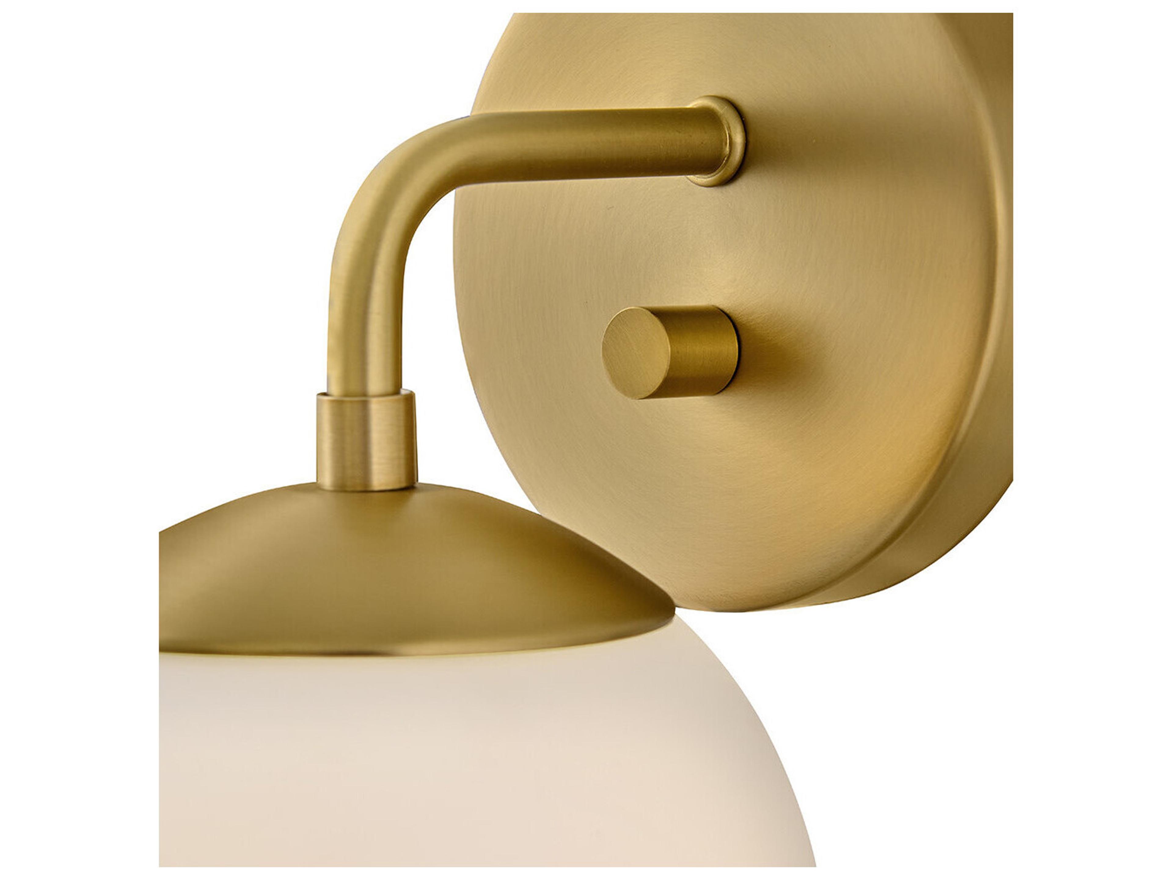 Lark Living Julep 1-Light Lacquered Brass Wall Sconce