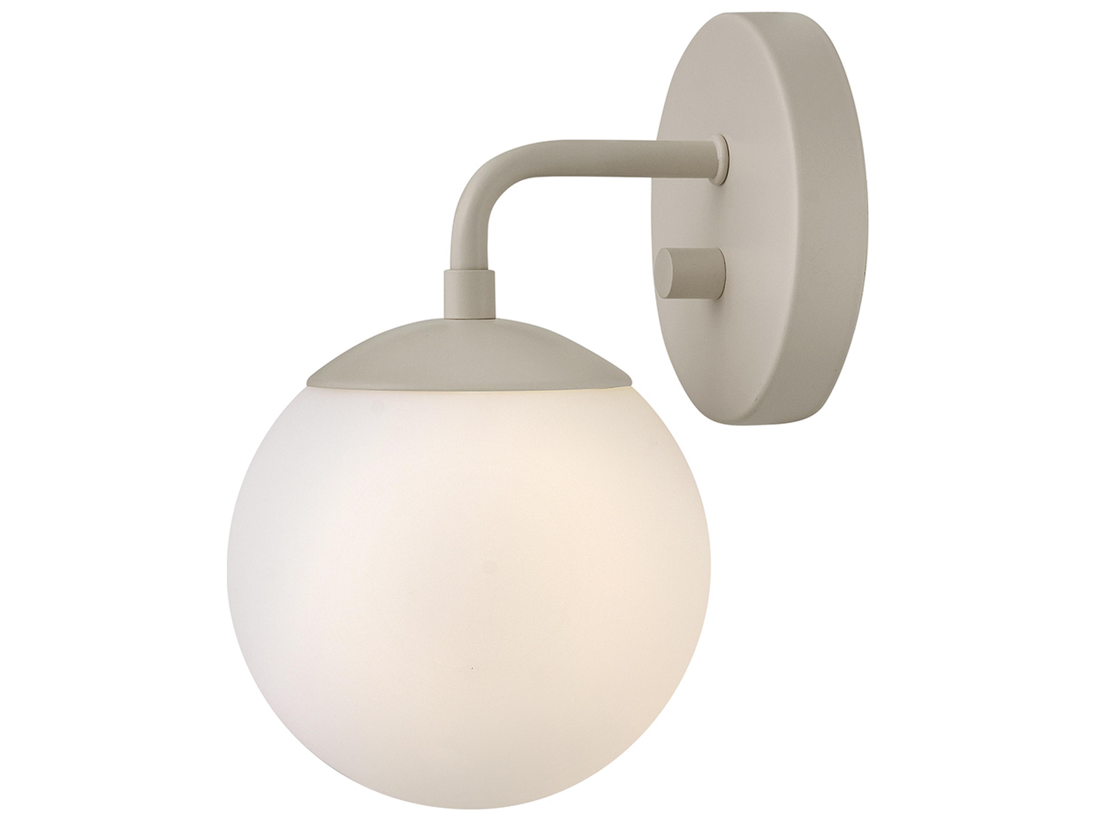 Julep 1-Light Light Taupe Gray Wall Sconce