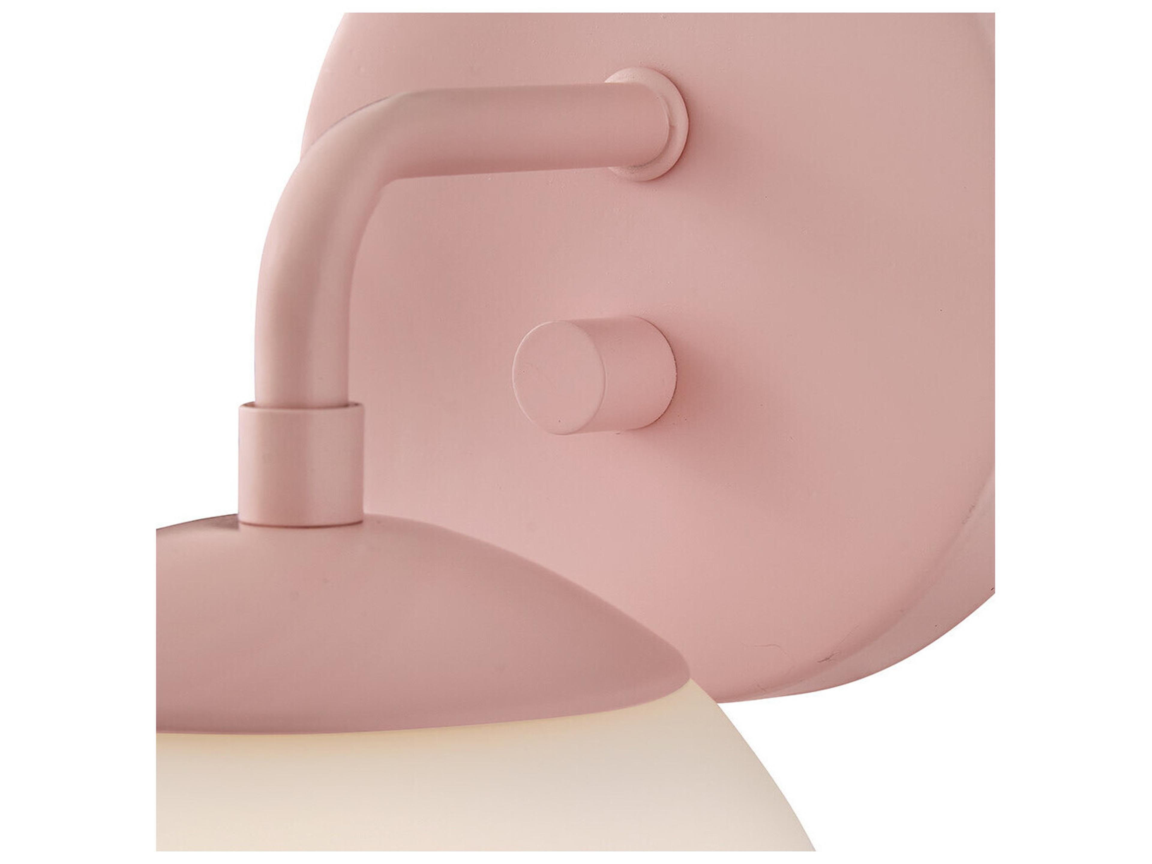 Lark Living Julep 1-Light Rose Pink Wall Sconce