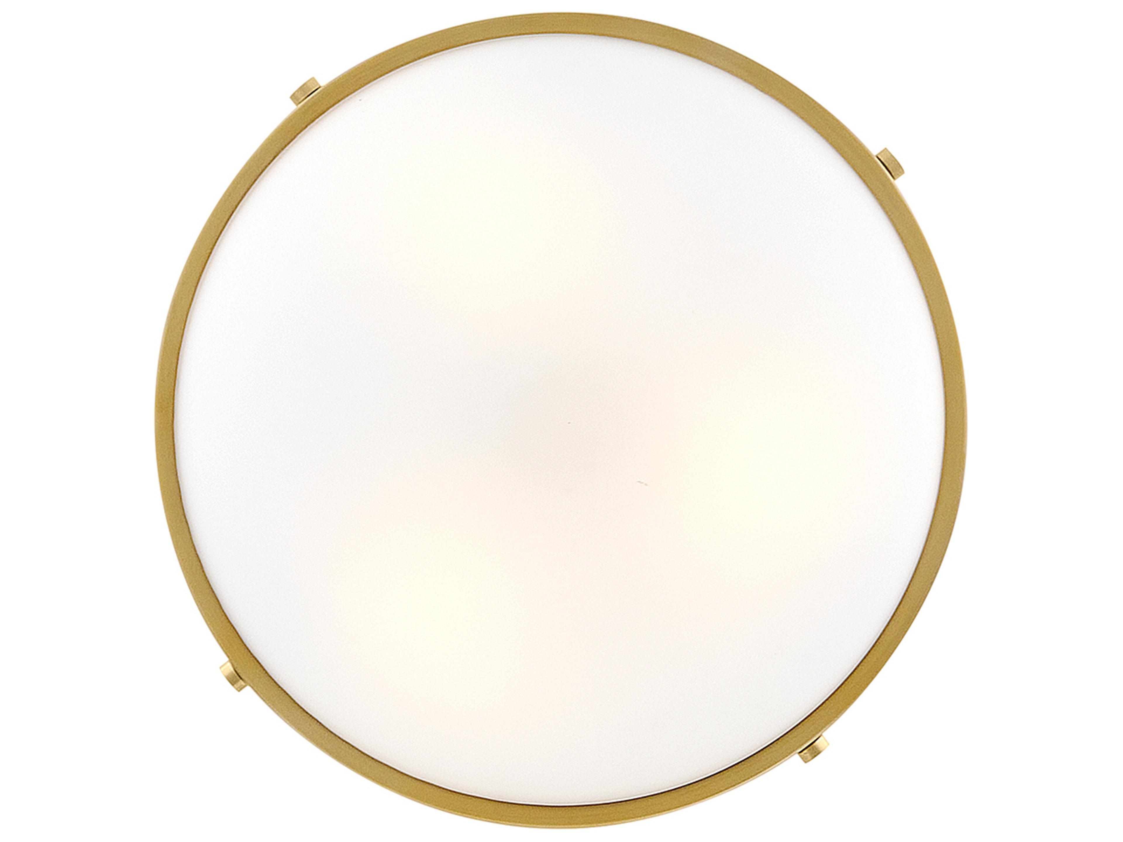 Lark Living Gus 3-Light Gold Bowl Semi Flush Mount