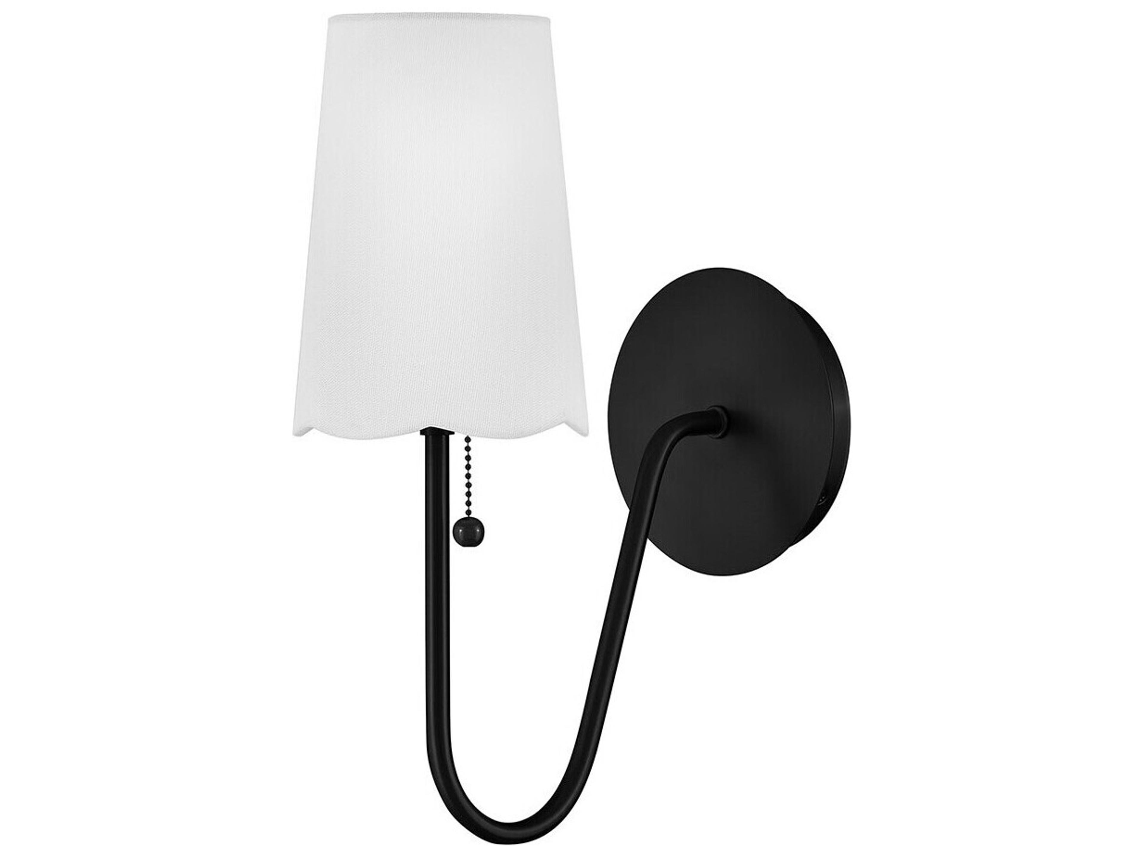 Lark Living Bliss 1-Light Black Wall Sconce