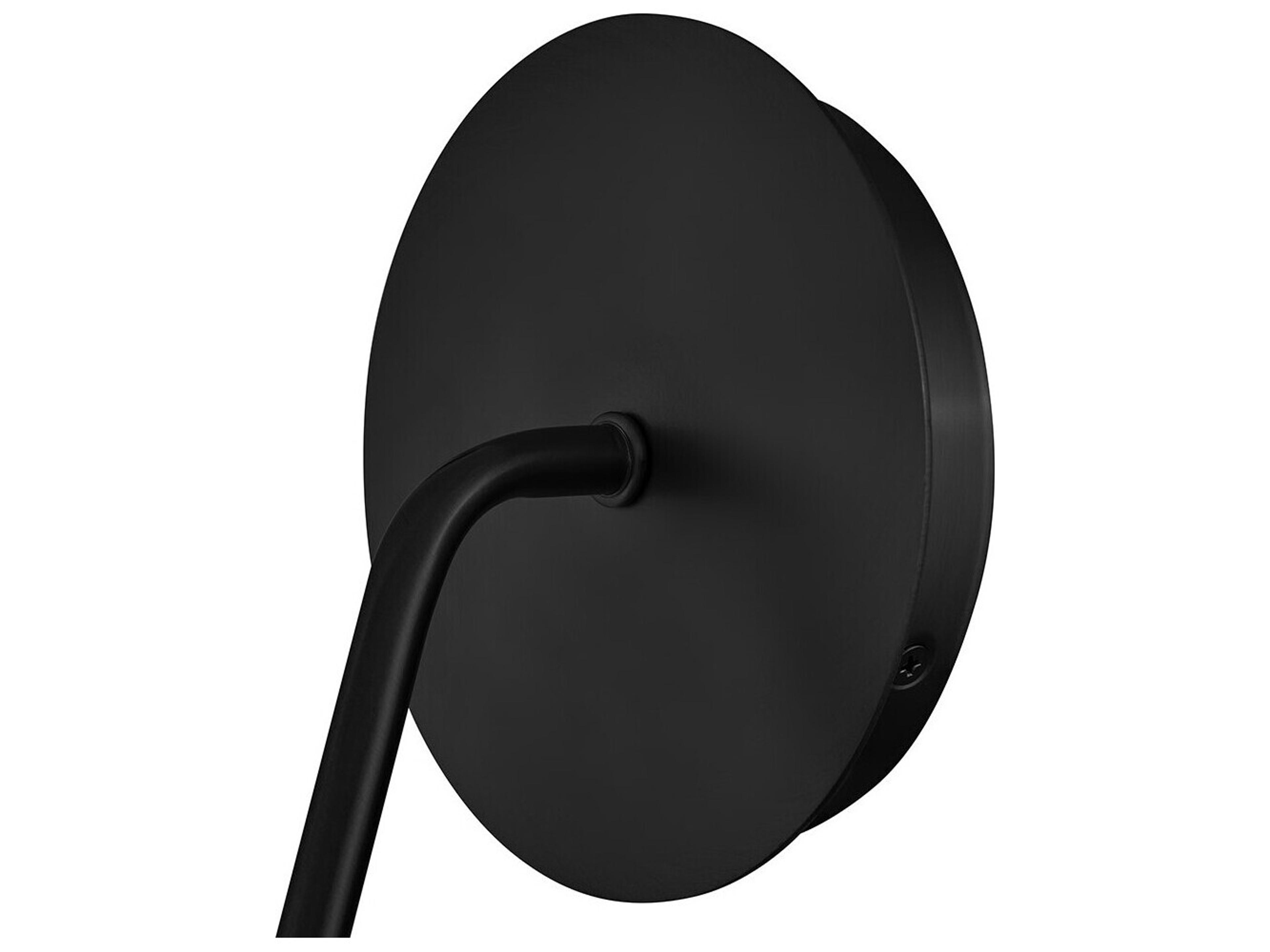 Lark Living Bliss 1-Light Black Wall Sconce