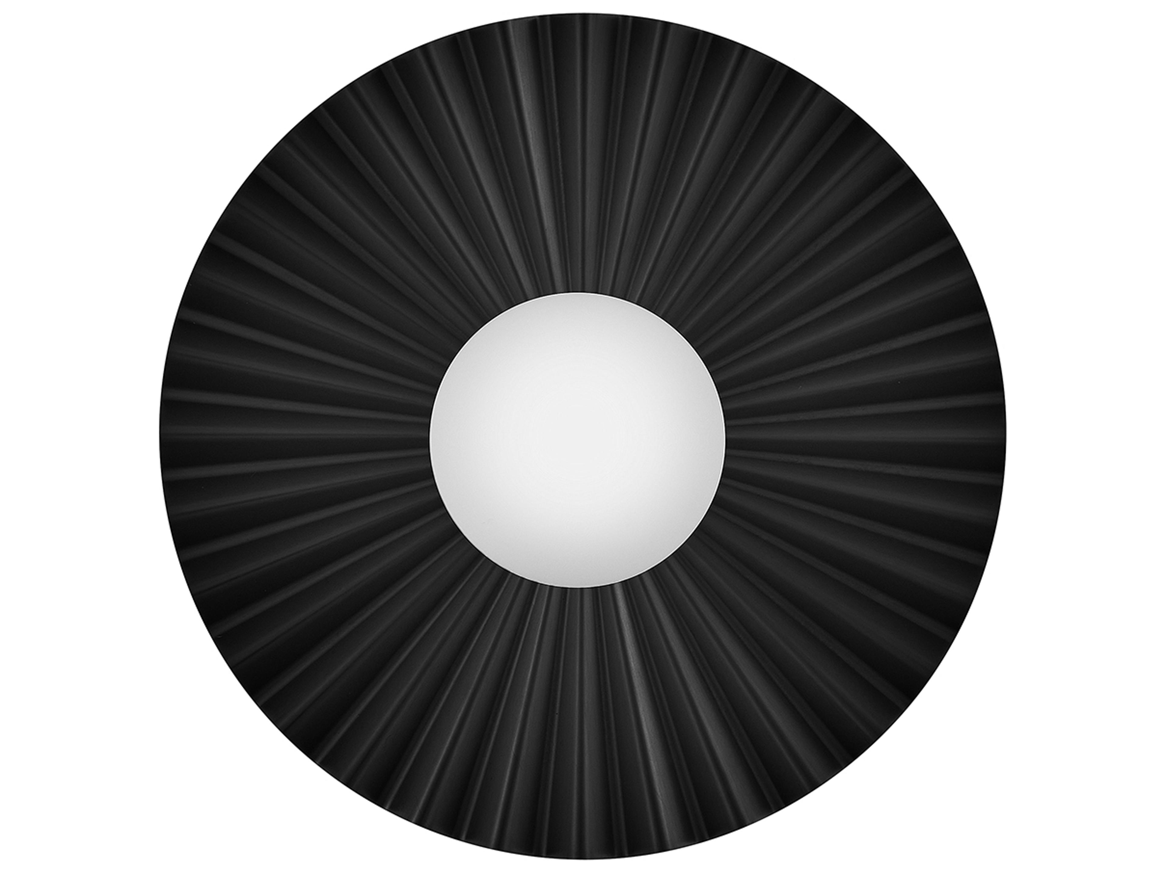 Lark Living Stevie 1-Light Black Globe Flush Mount