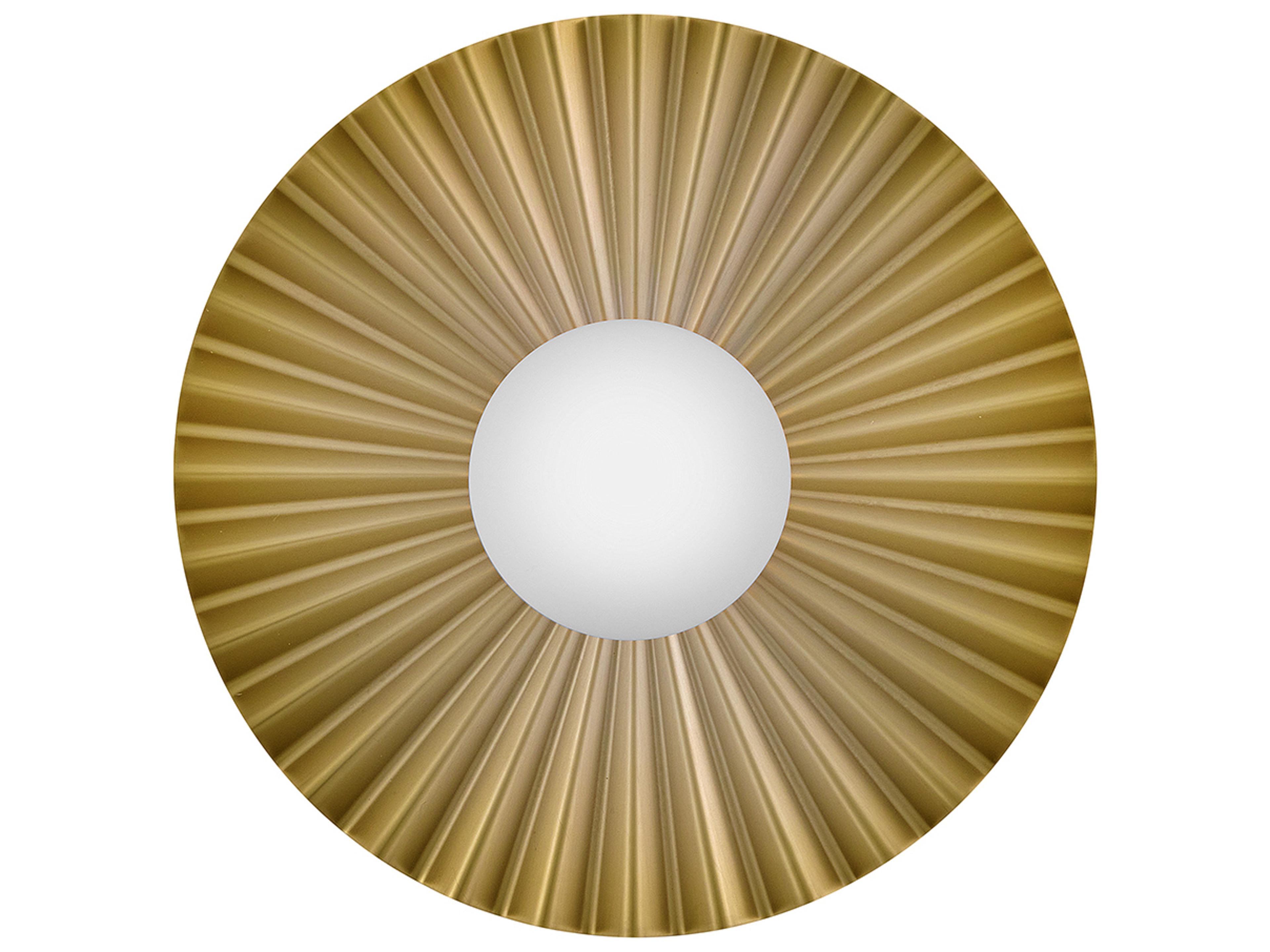 Lark Living Stevie 1-Light Lacquered Brass Globe Flush Mount