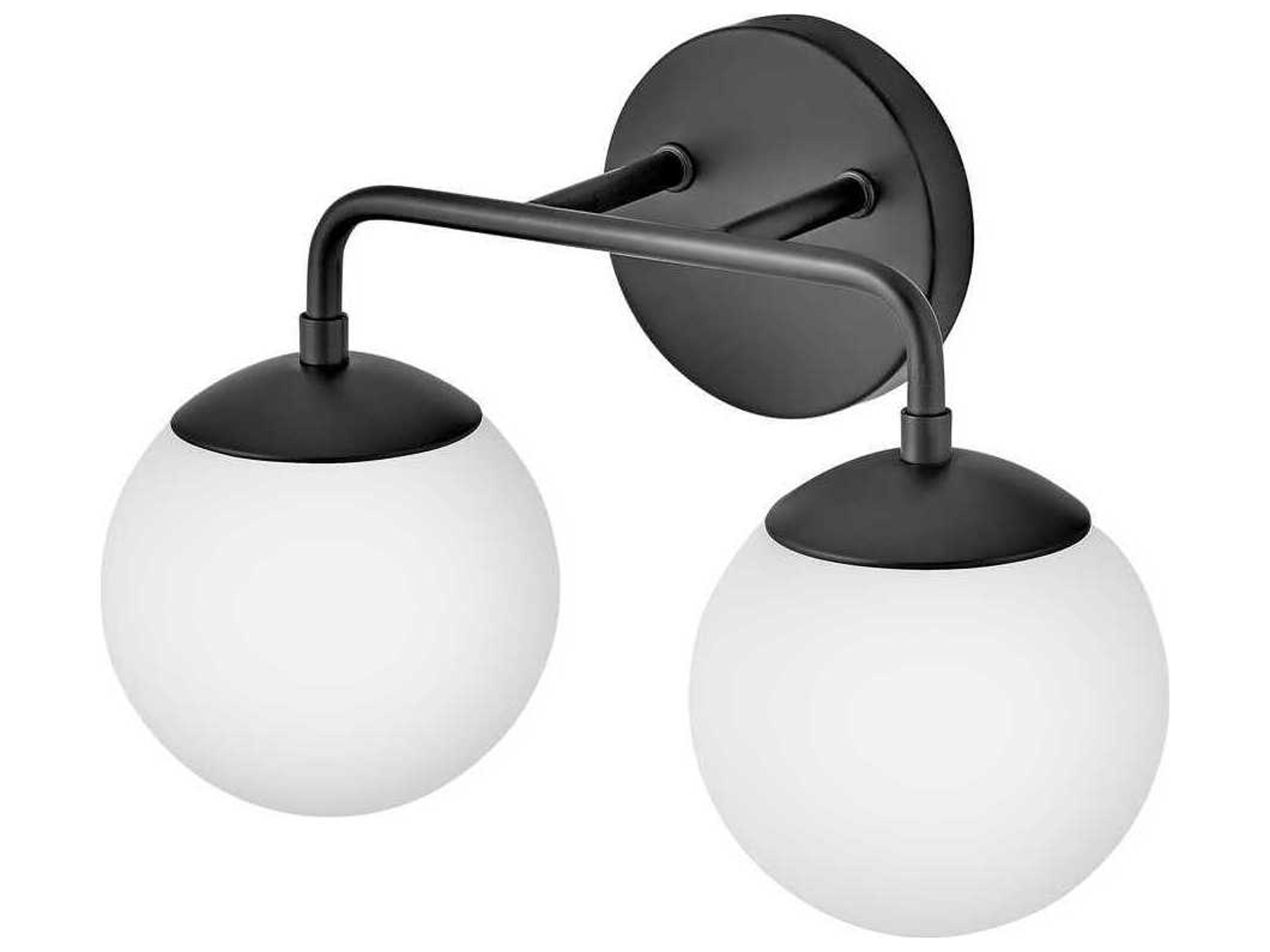 Lark Living Julep 2-Light Black Vanity Light