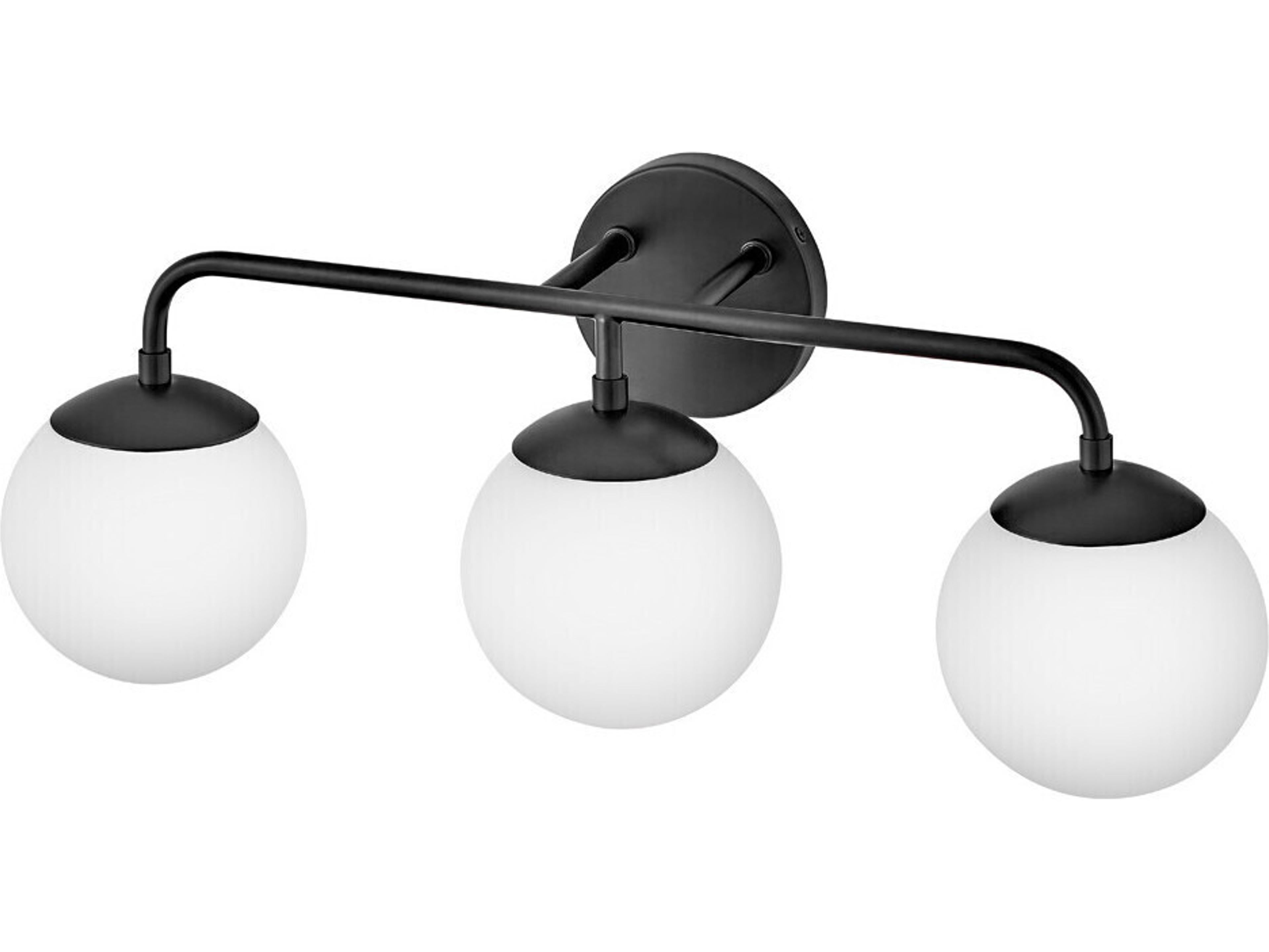 Lark Living Julep 3-Light Black Vanity Light
