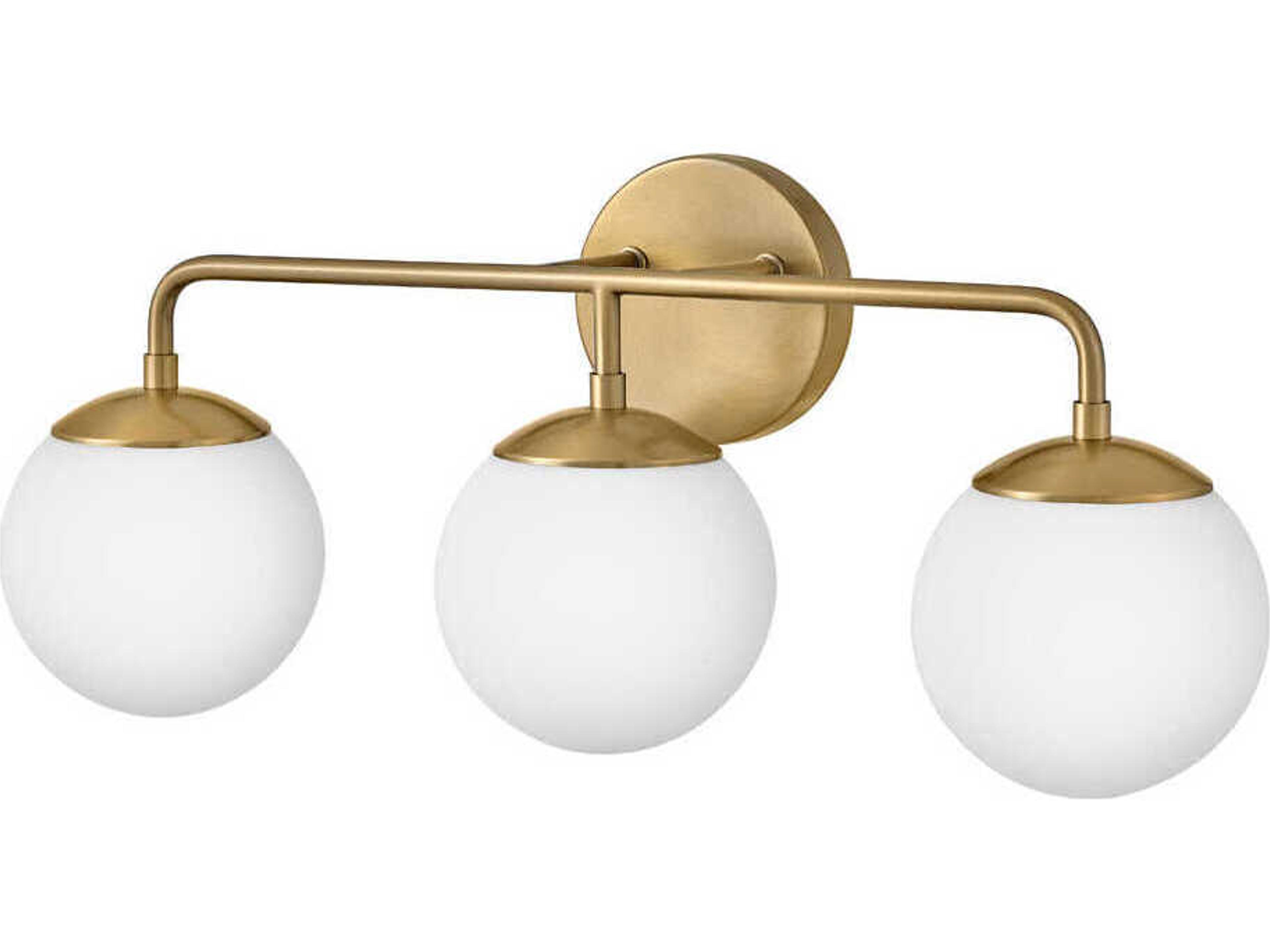 Lark Living Julep 3-Light Lacquered Brass Vanity Light