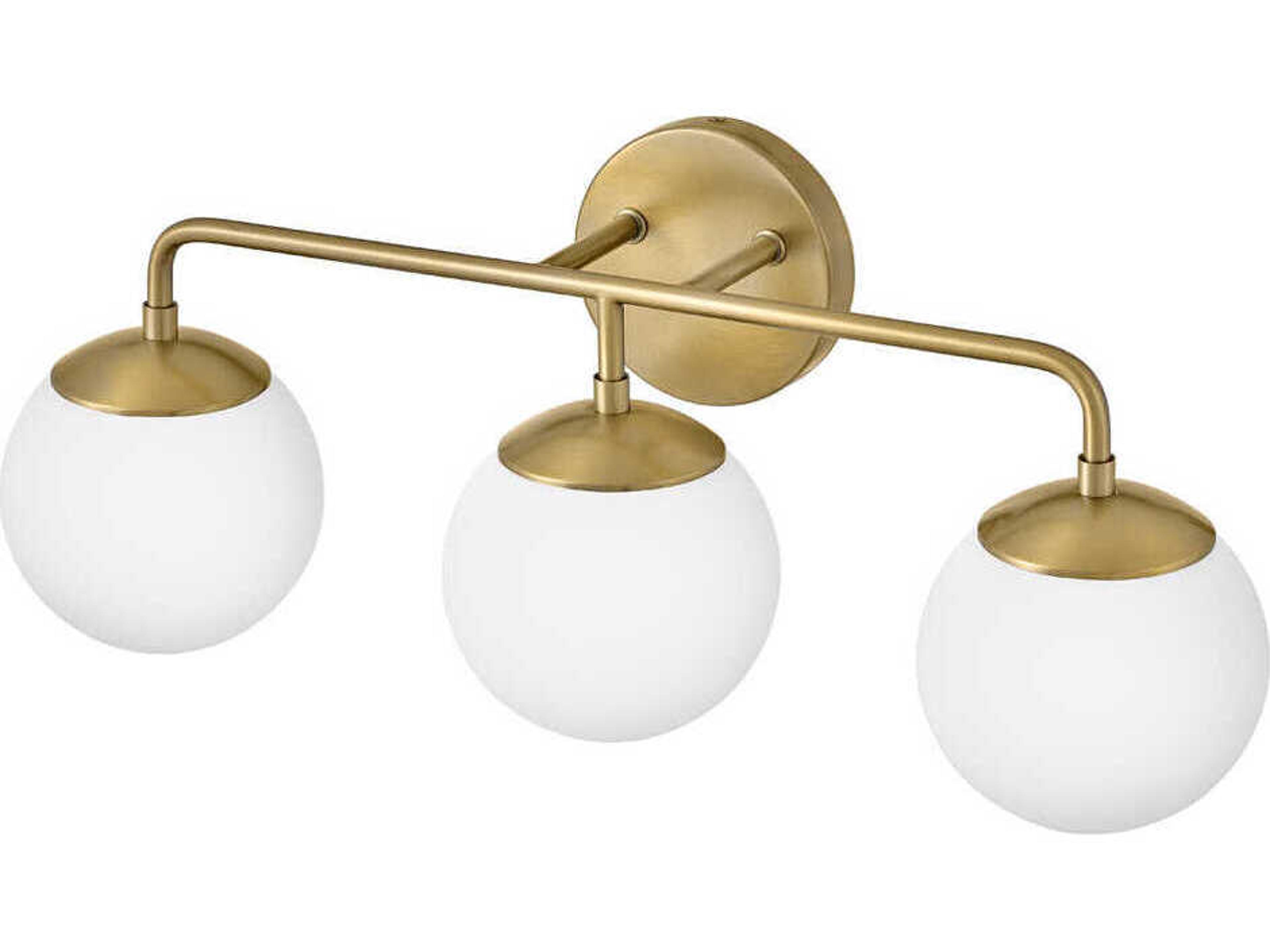 Lark Living Julep 3-Light Lacquered Brass Vanity Light