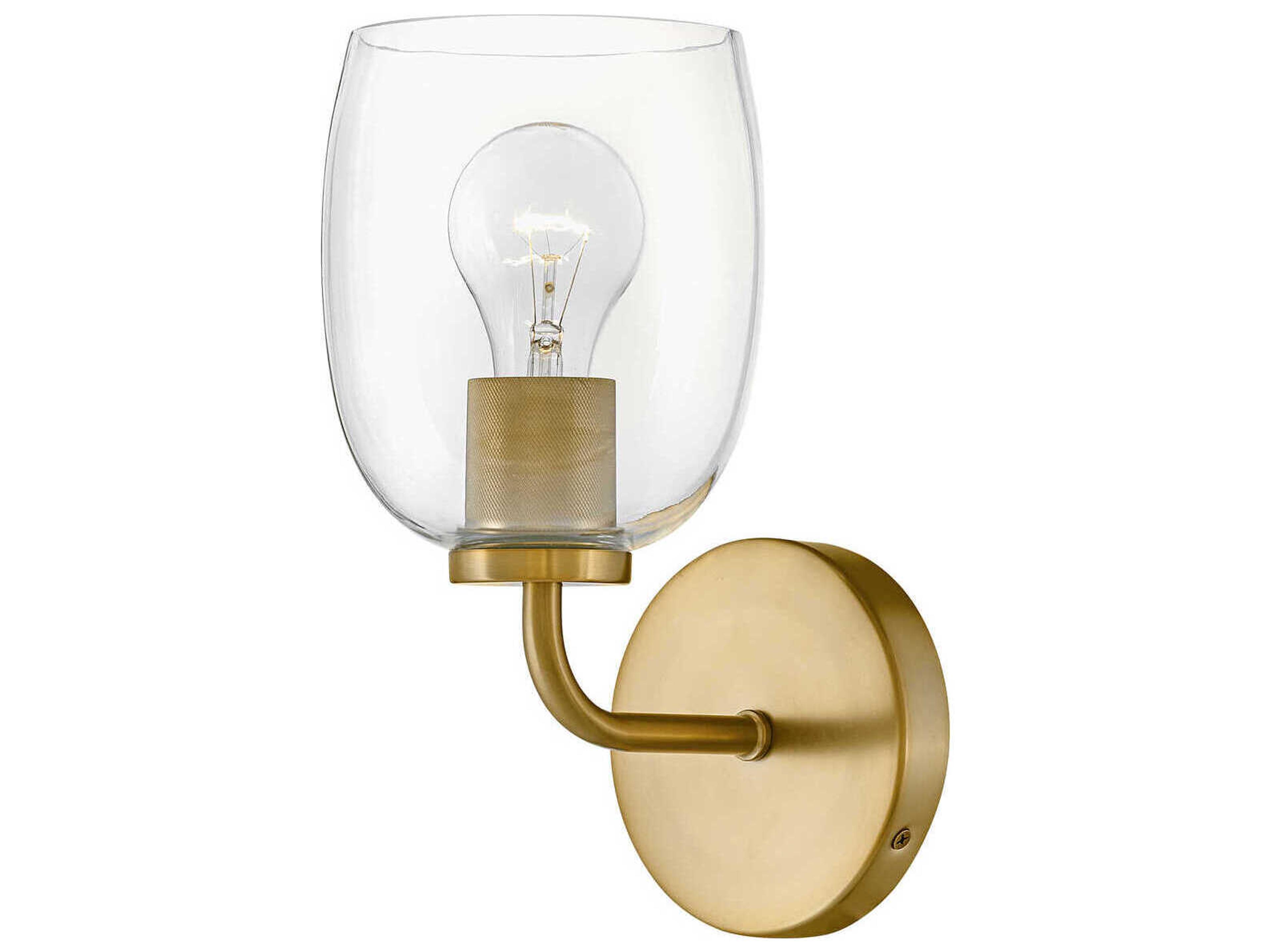 Lark Living Percy 1-Light Lacquered Brass Wall Sconce