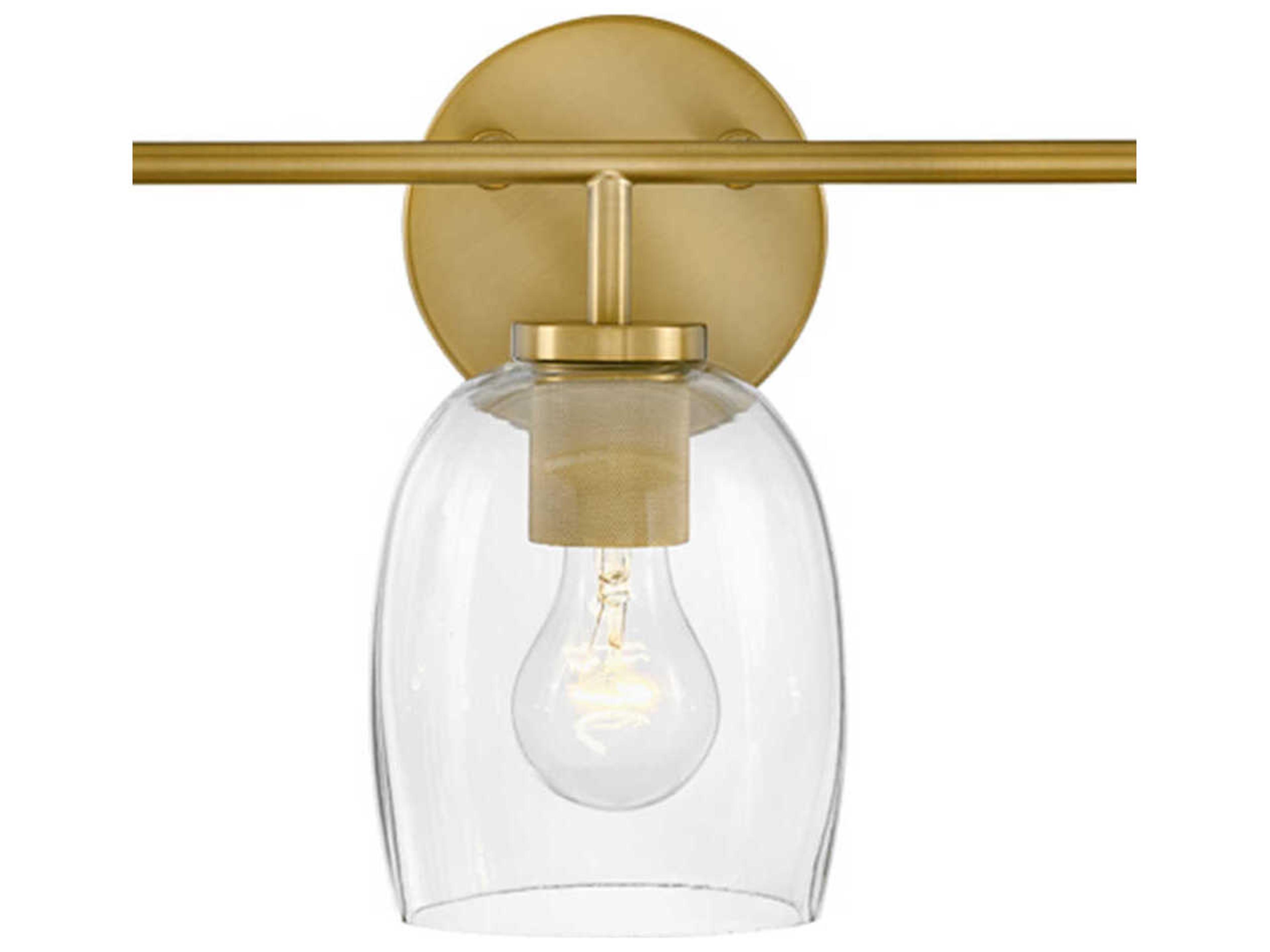 Lark Living Percy 3-Light Lacquered Brass Vanity Light