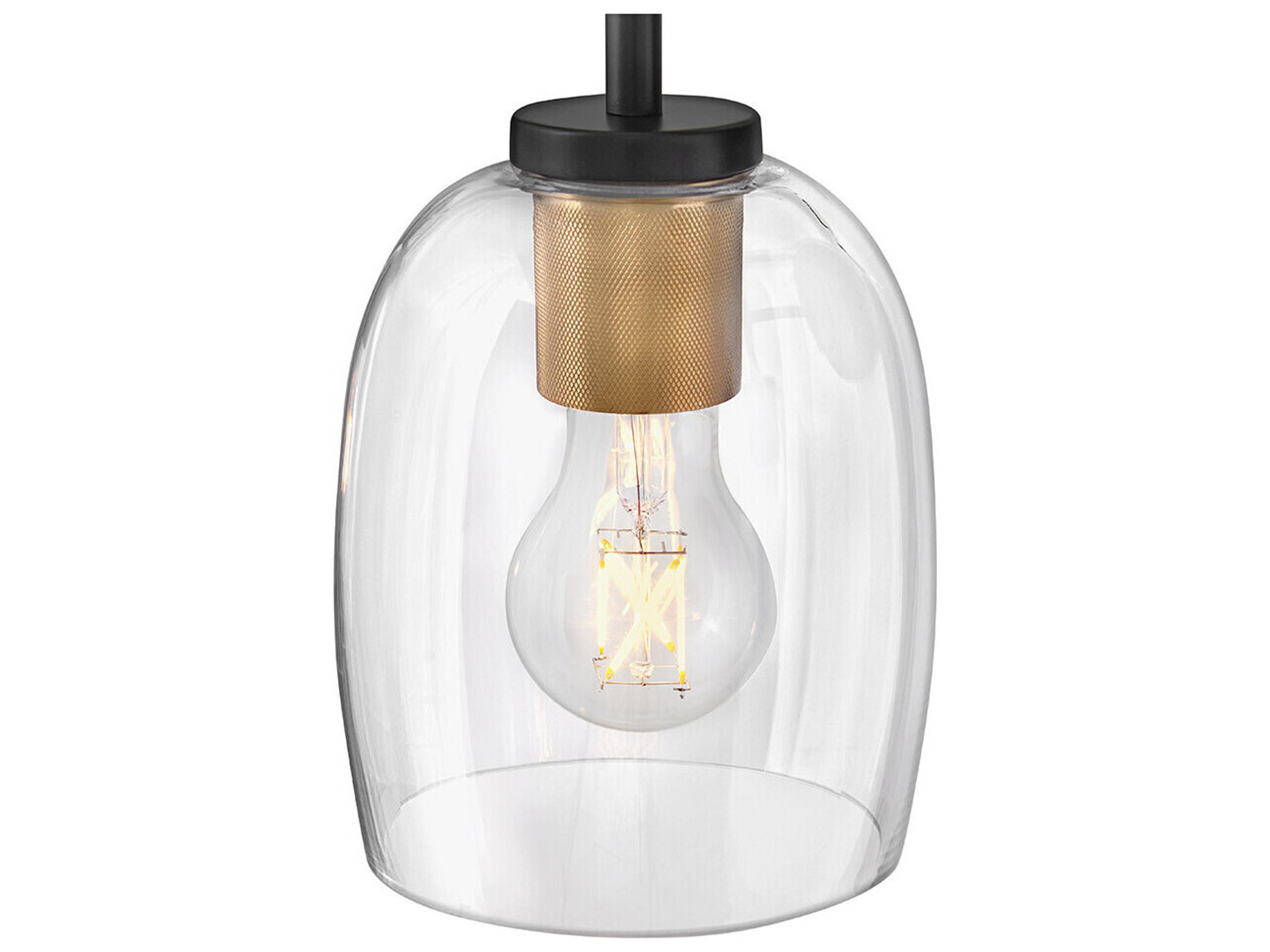 Lark Living Percy 4-Light Black Lacquered Brass Vanity Light