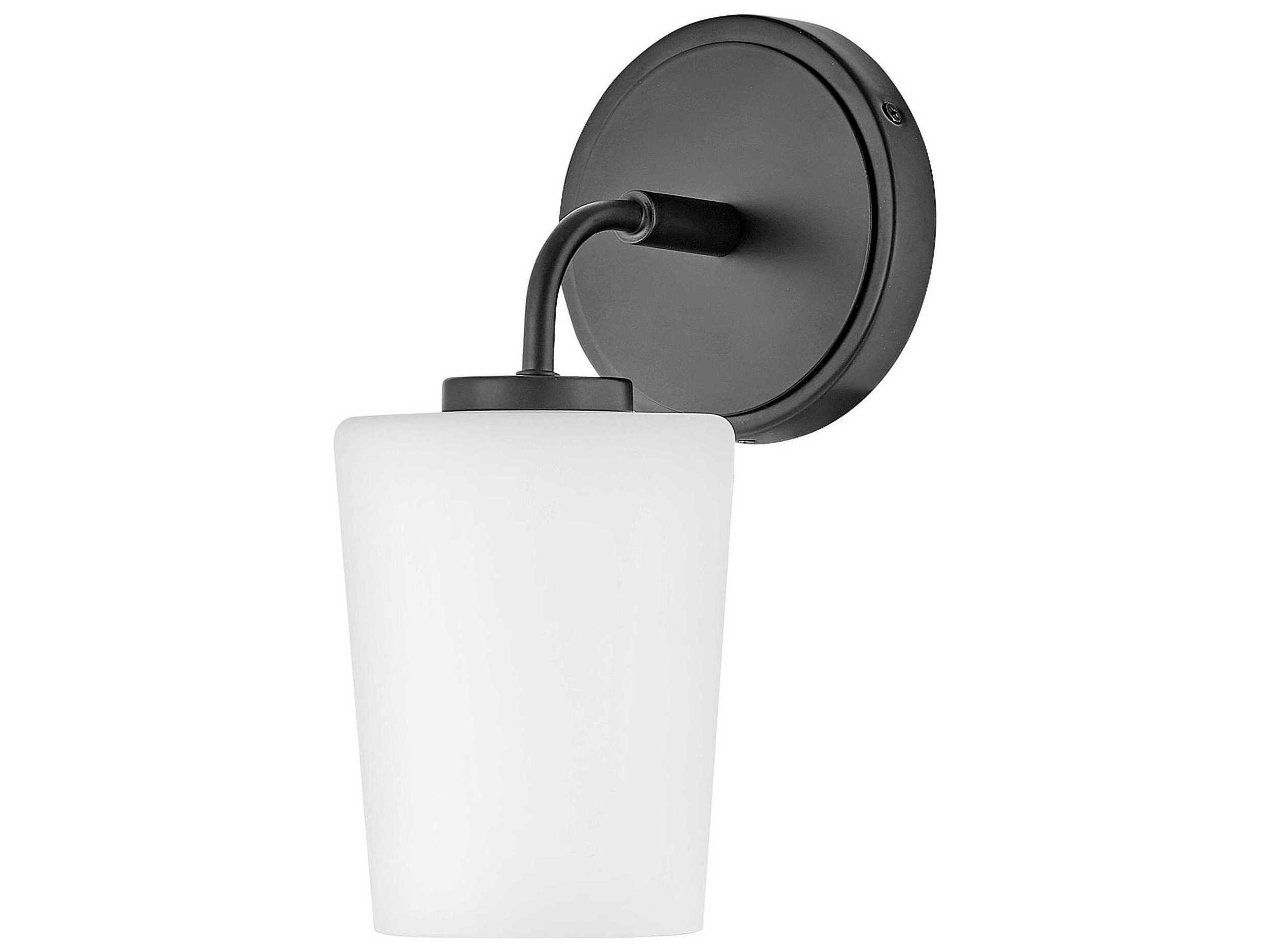 Lark Living Kline 1-Light Black Wall Sconce