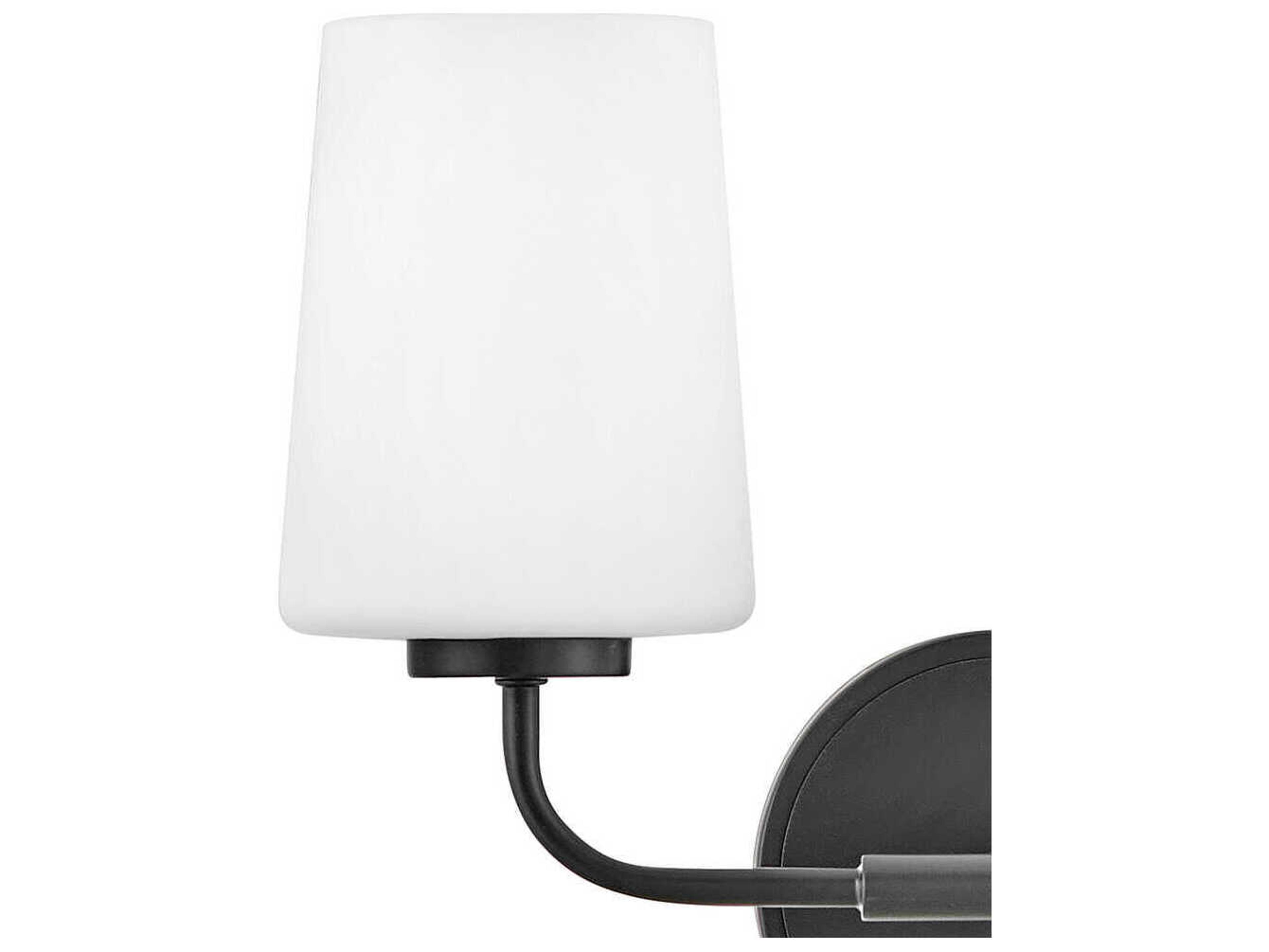 Lark Living Kline 2-Light Black Vanity Light