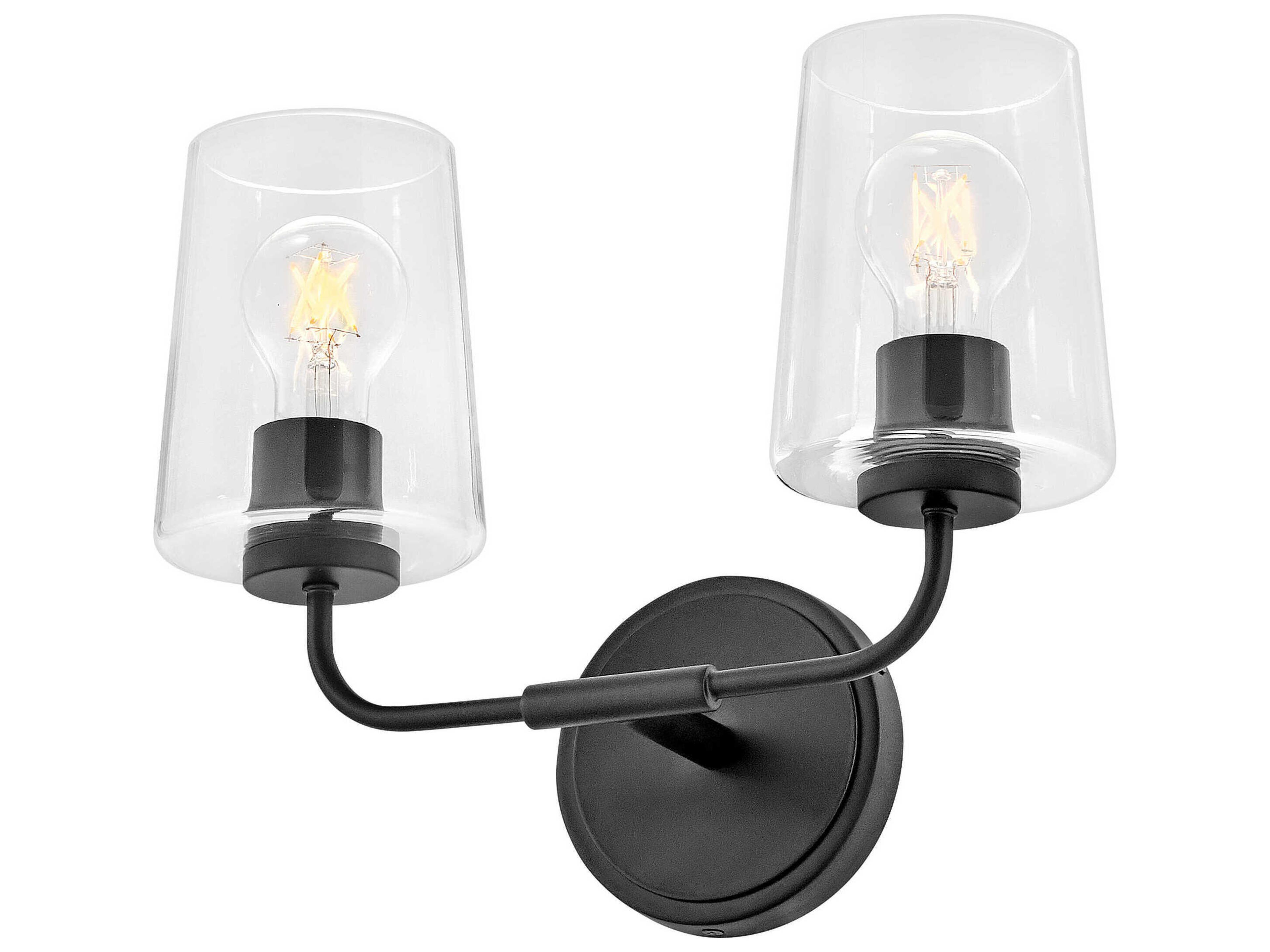Lark Living Kline 3-Light Black Vanity Light