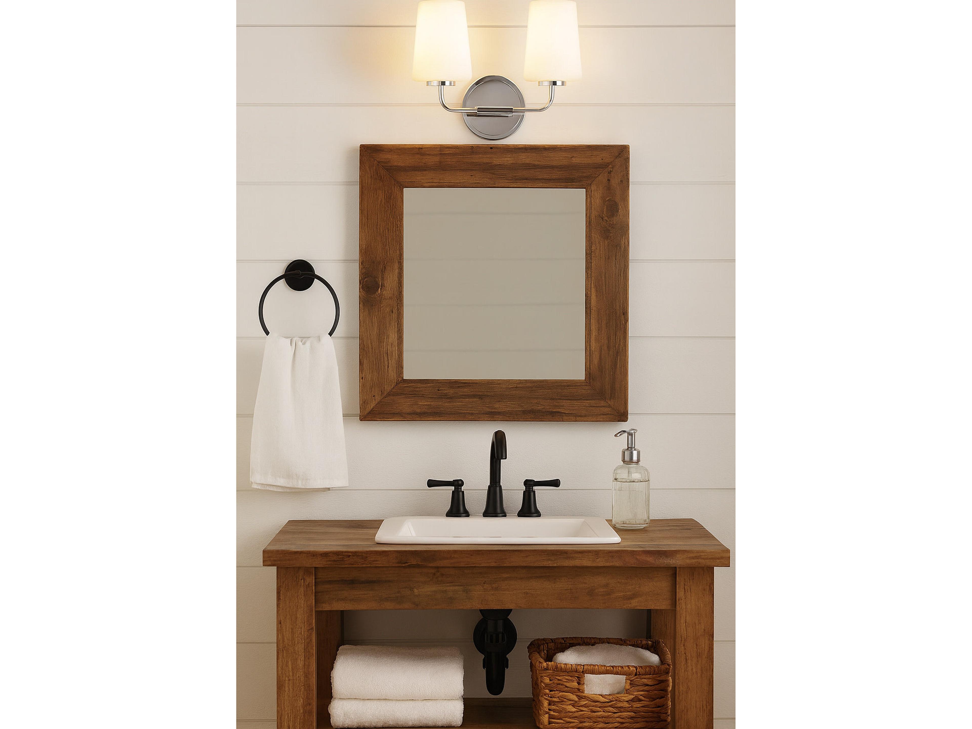 Lark Living Kline 2-Light Chrome Vanity Light