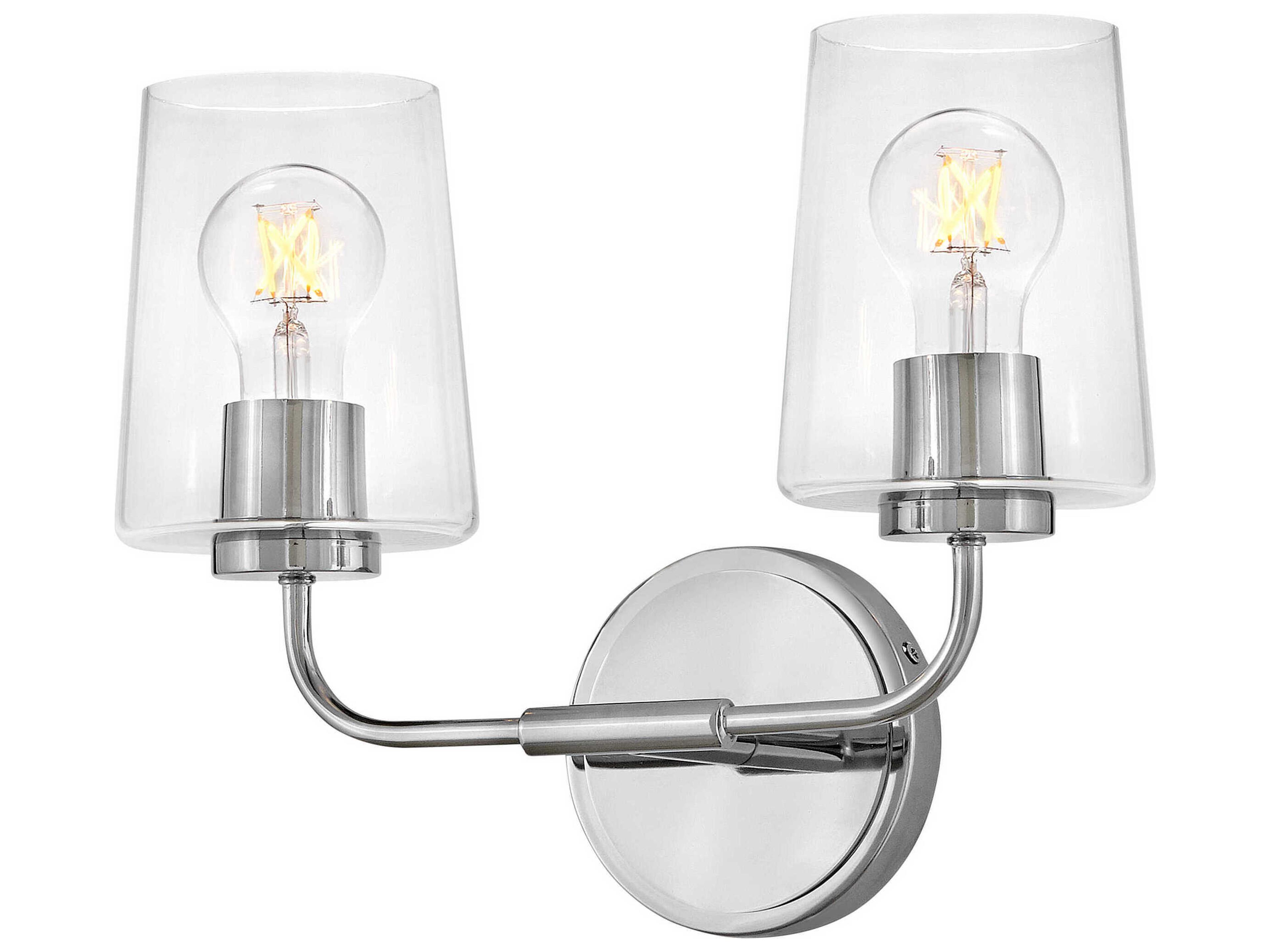 Lark Living Kline 2-Light Chrome Vanity Light