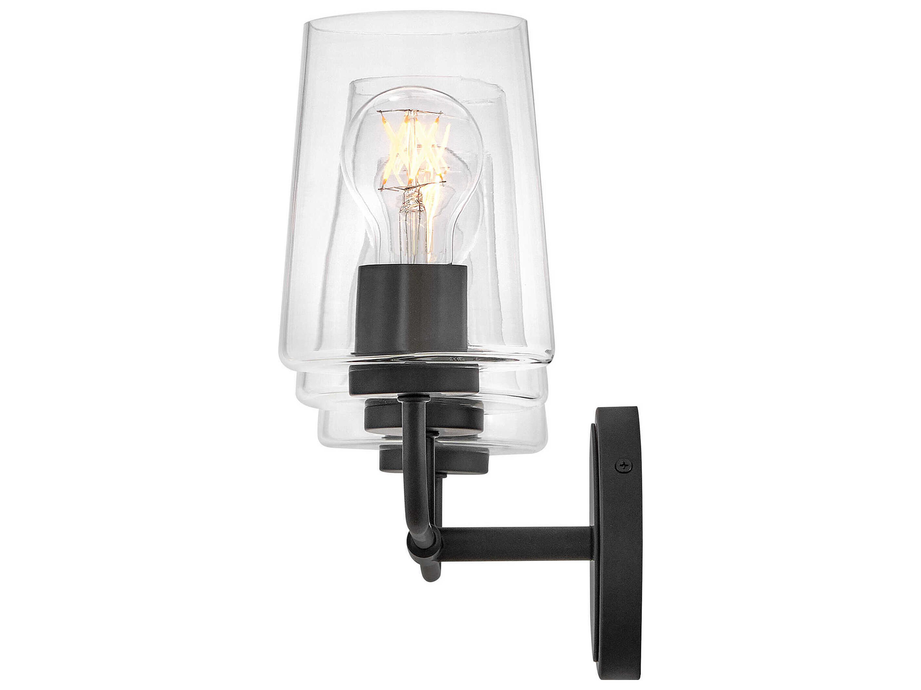 Lark Living Kline 3-Light Black Vanity Light