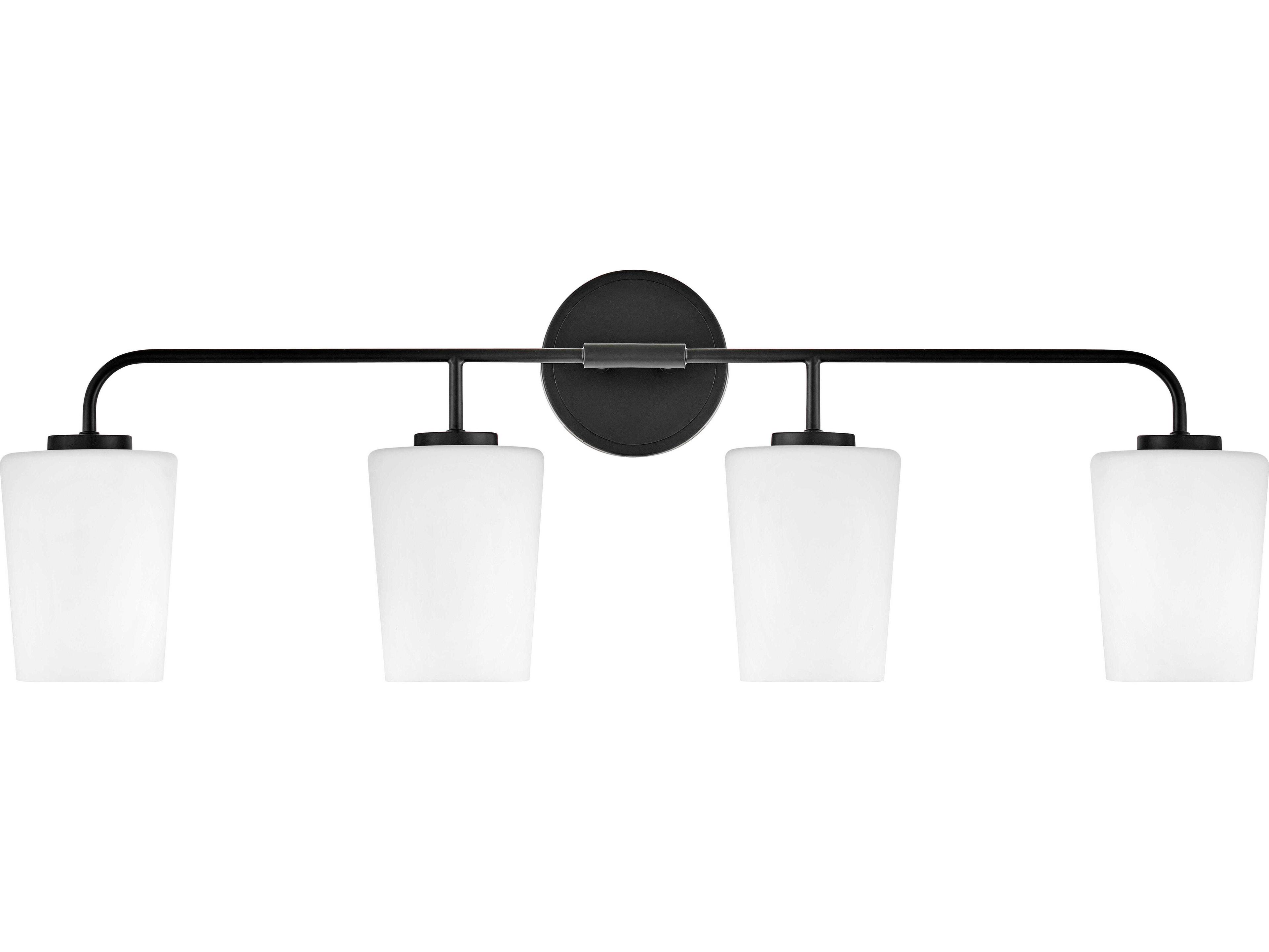 Lark Living Kline 4-Light Black Vanity Light