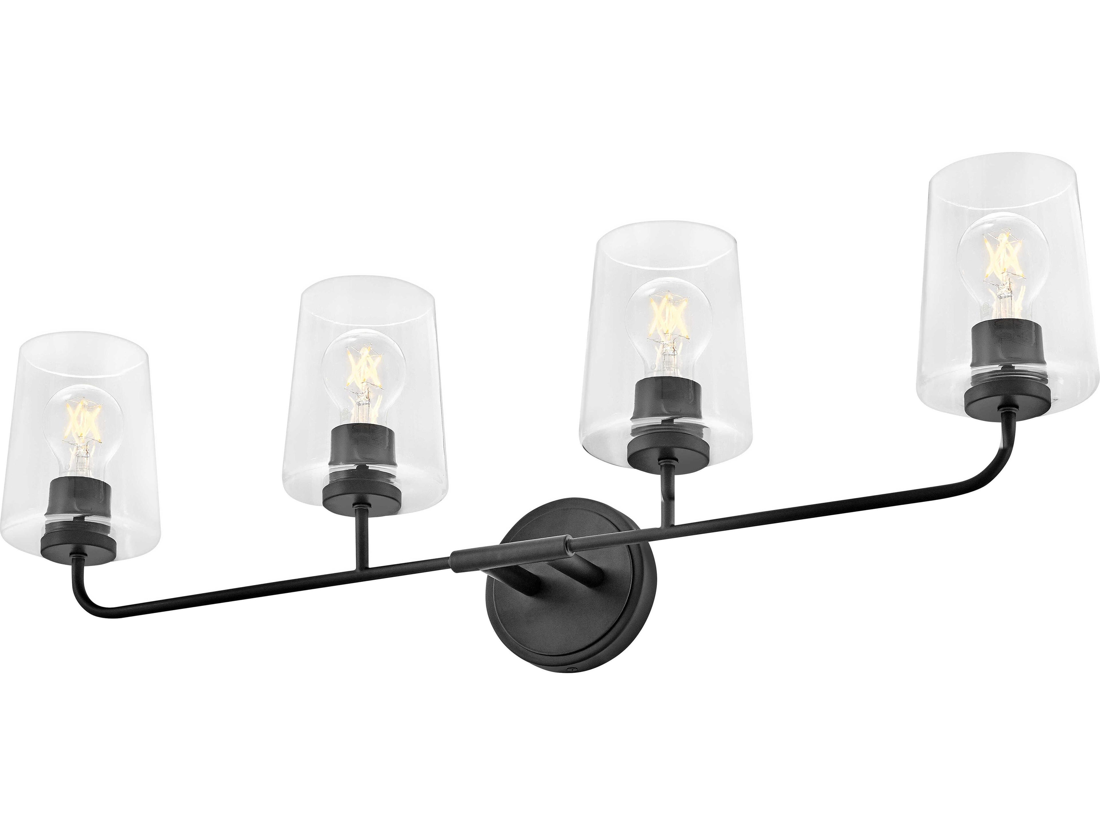 Lark Living Kline 4-Light Black Vanity Light