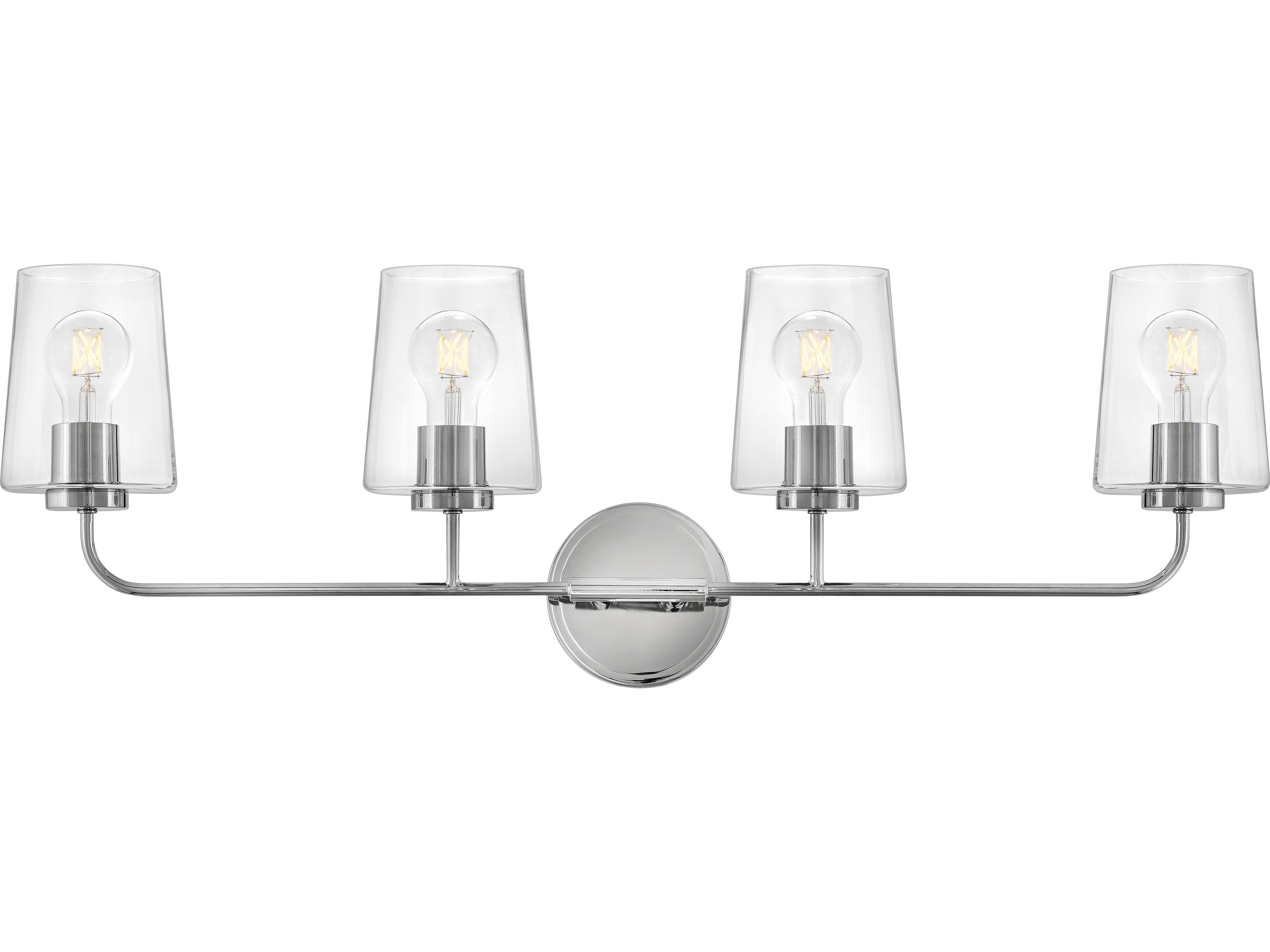 Kline 4-Light Chrome Vanity Light
