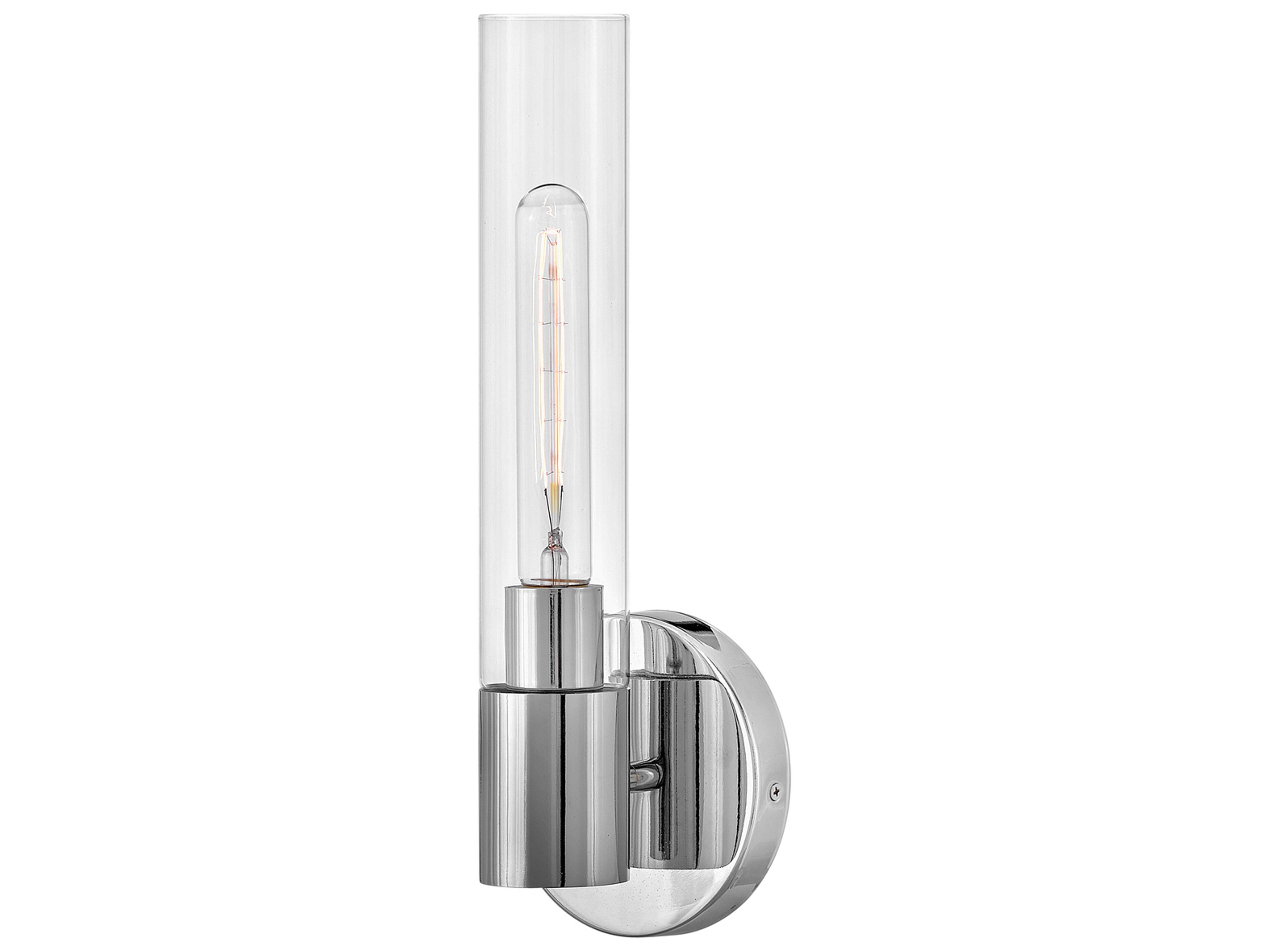 Shea 1-Light Chrome Wall Sconce